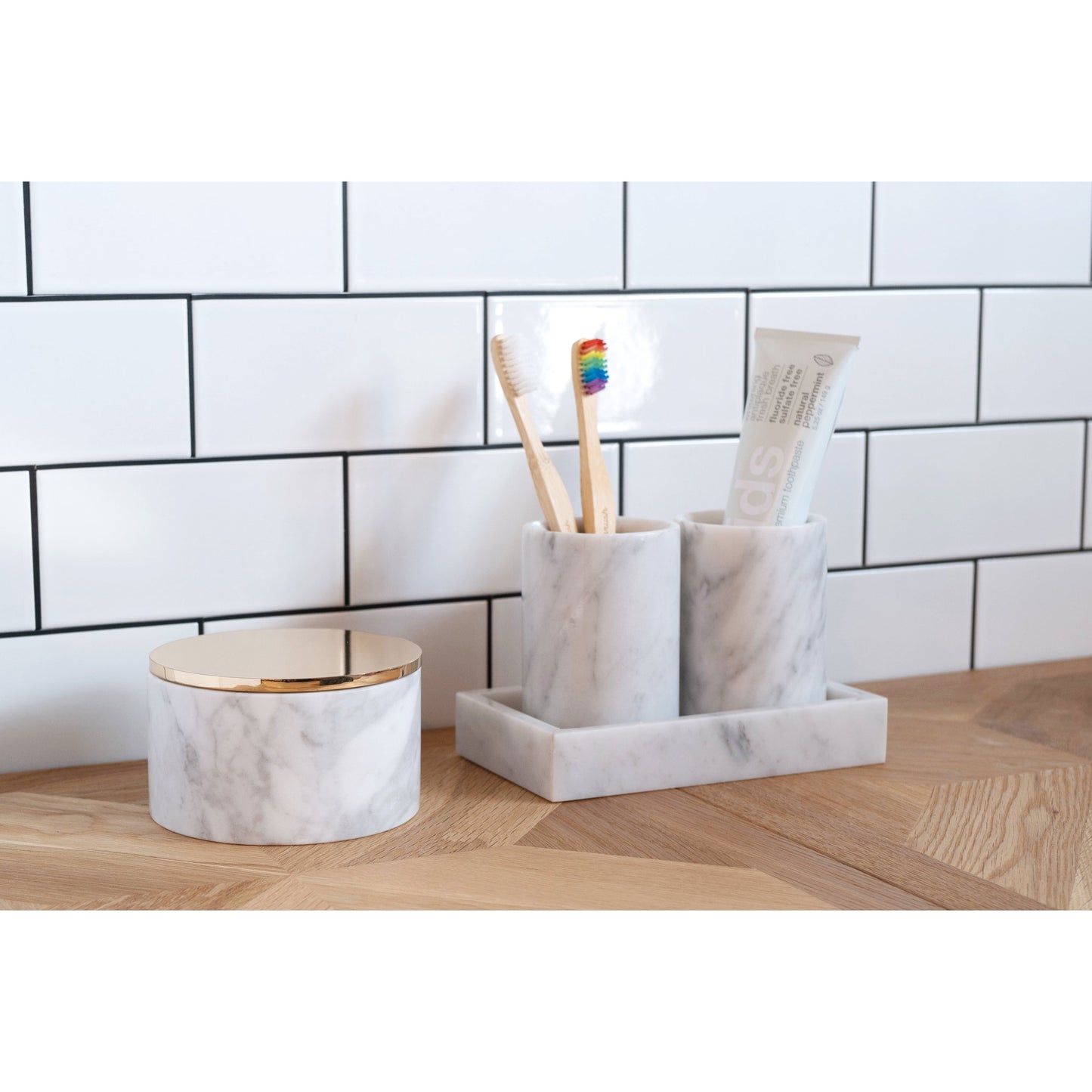 MARBLE TUMBER - BROWN