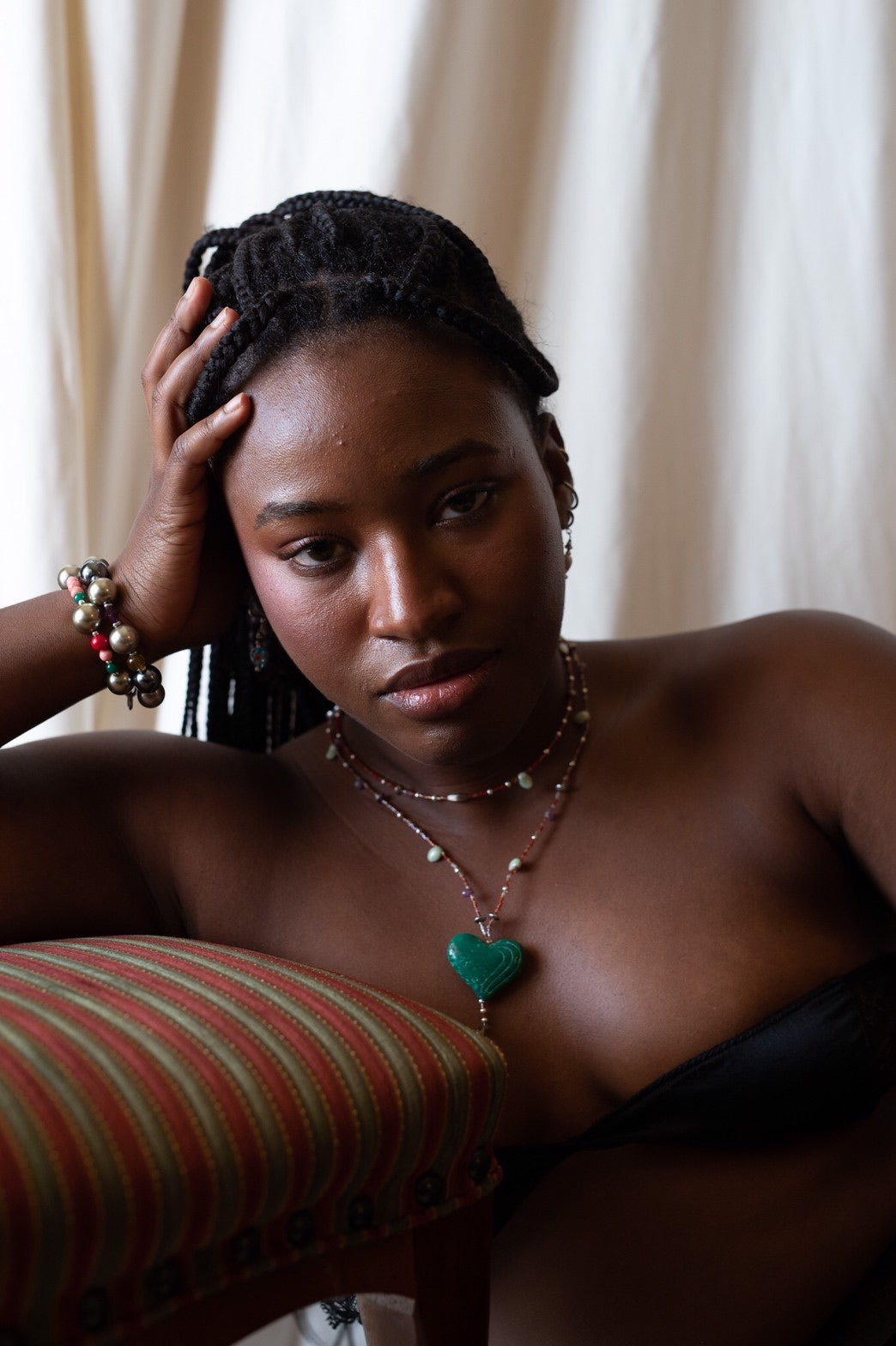 Multi-bead necklace