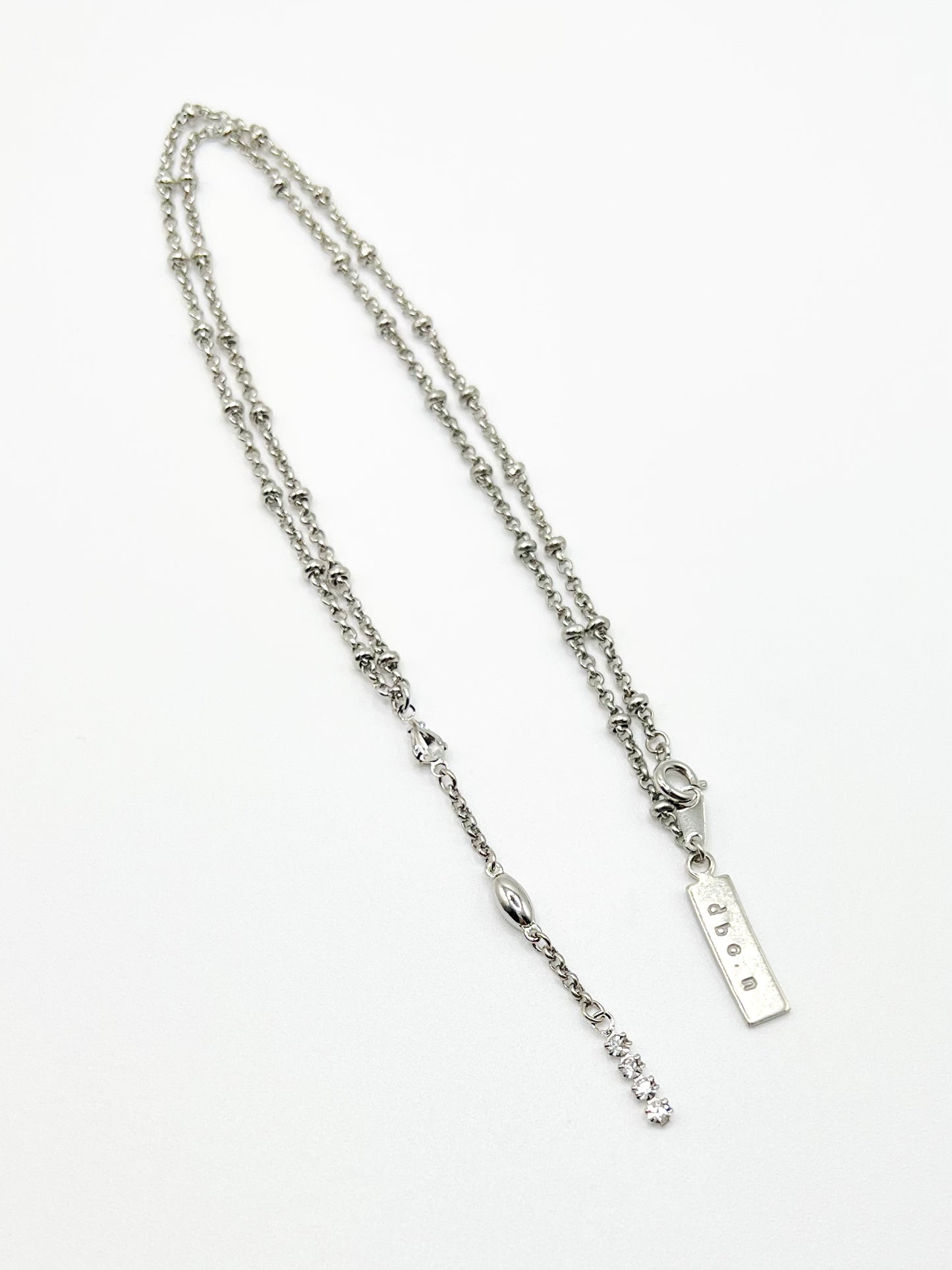 NW bijou motif necklace - Silver