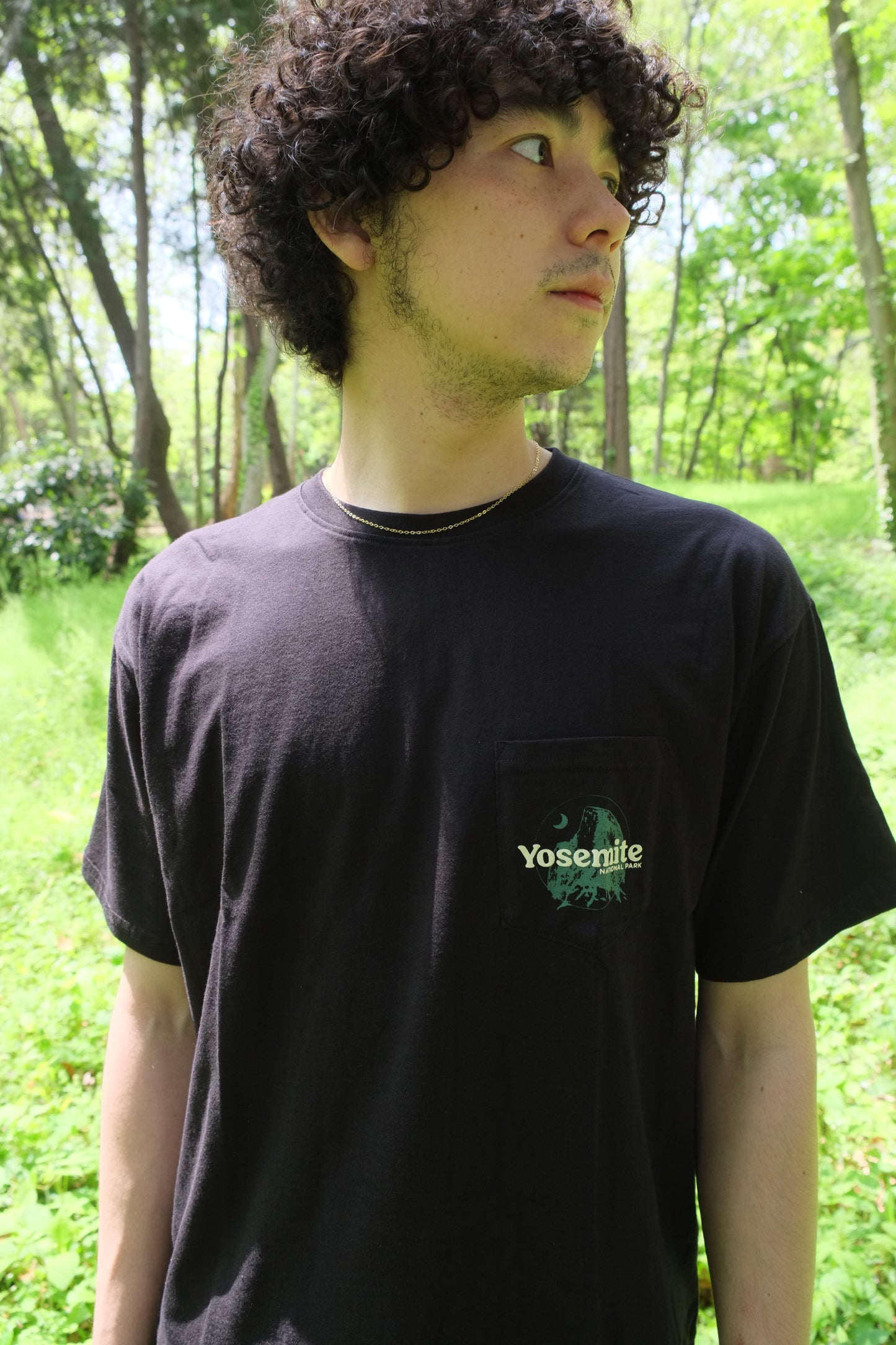 PARKS PROJECT Yosemite Puff Print Pocket Tee / YS001009