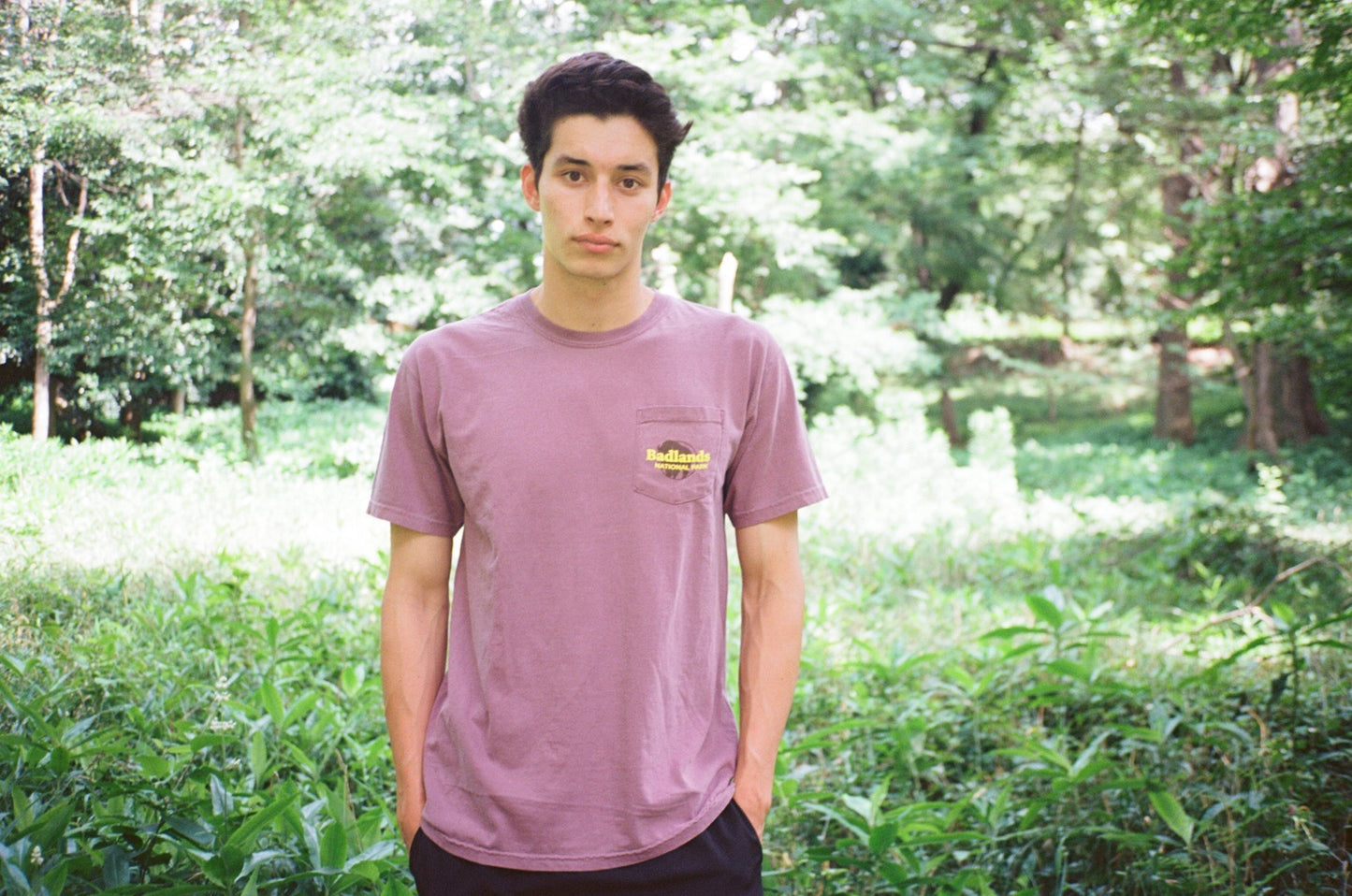 PARKS PROJECT Badlands Puff Print Pocket Tee