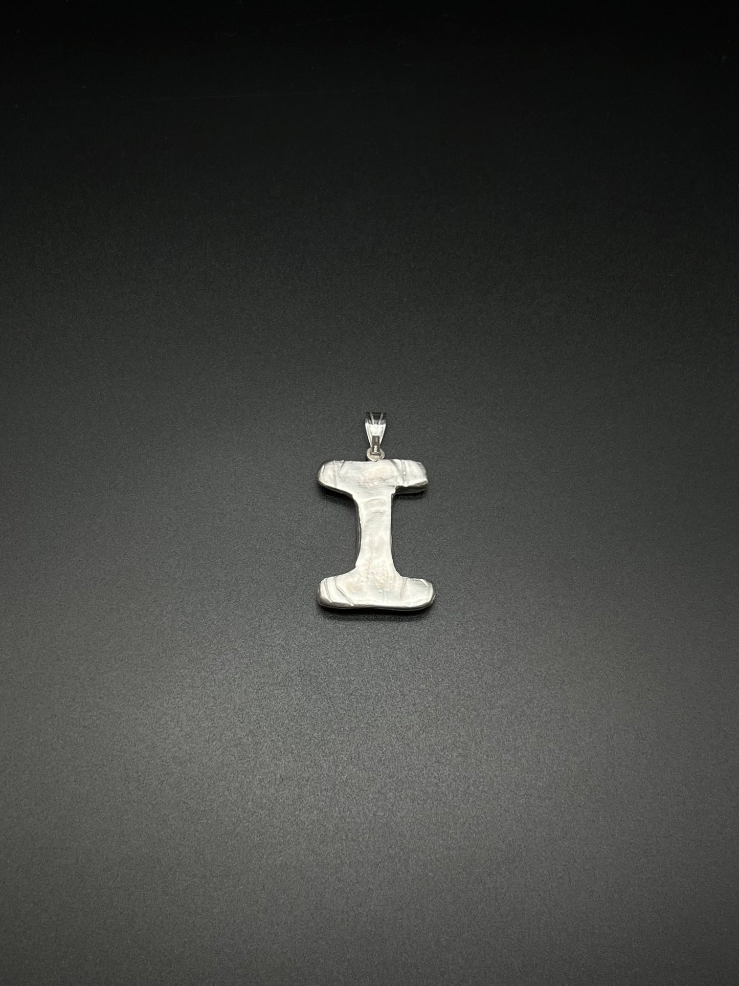 "I" motif necklace S -silver original