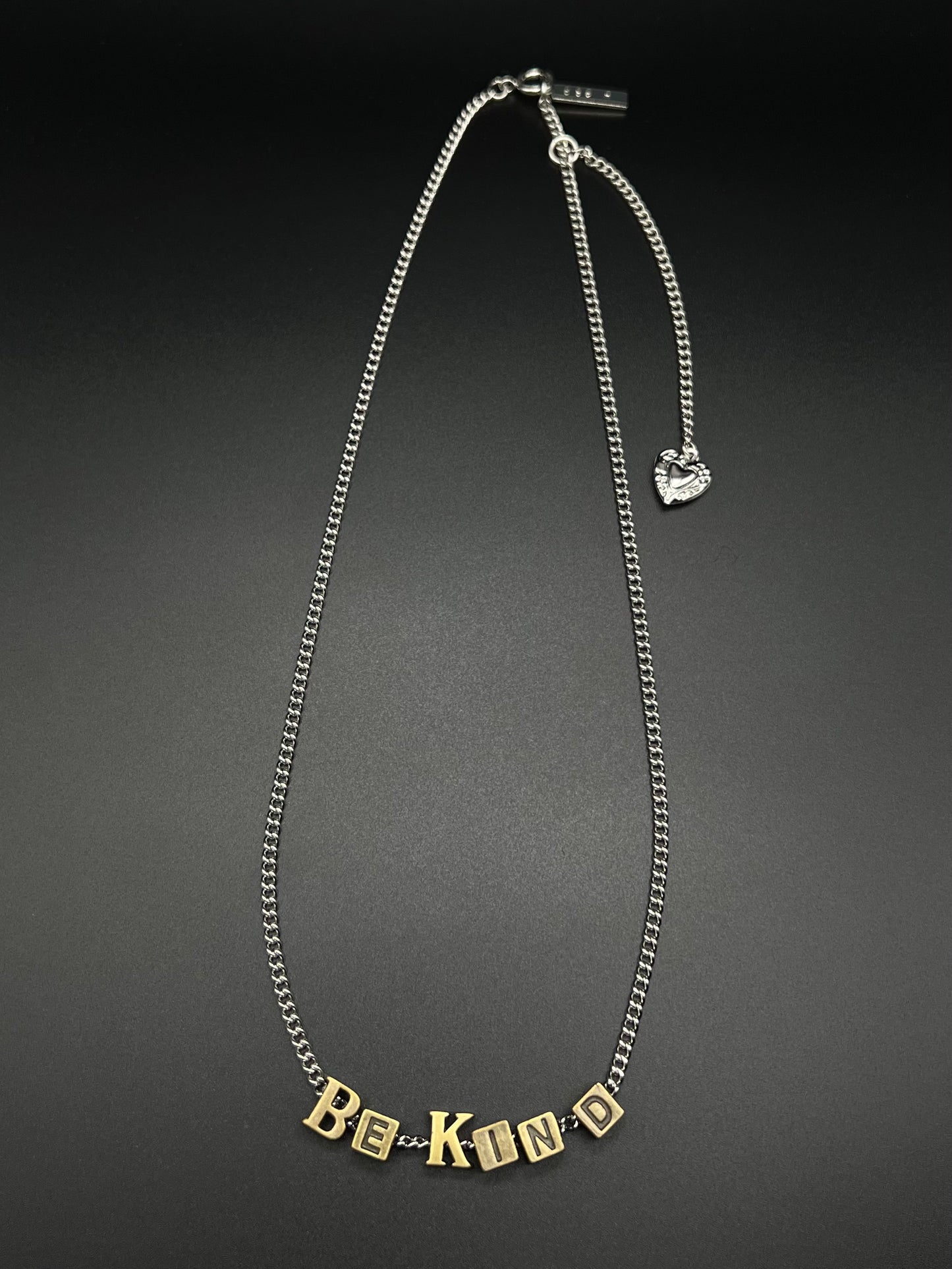 "BEKIND" necklace