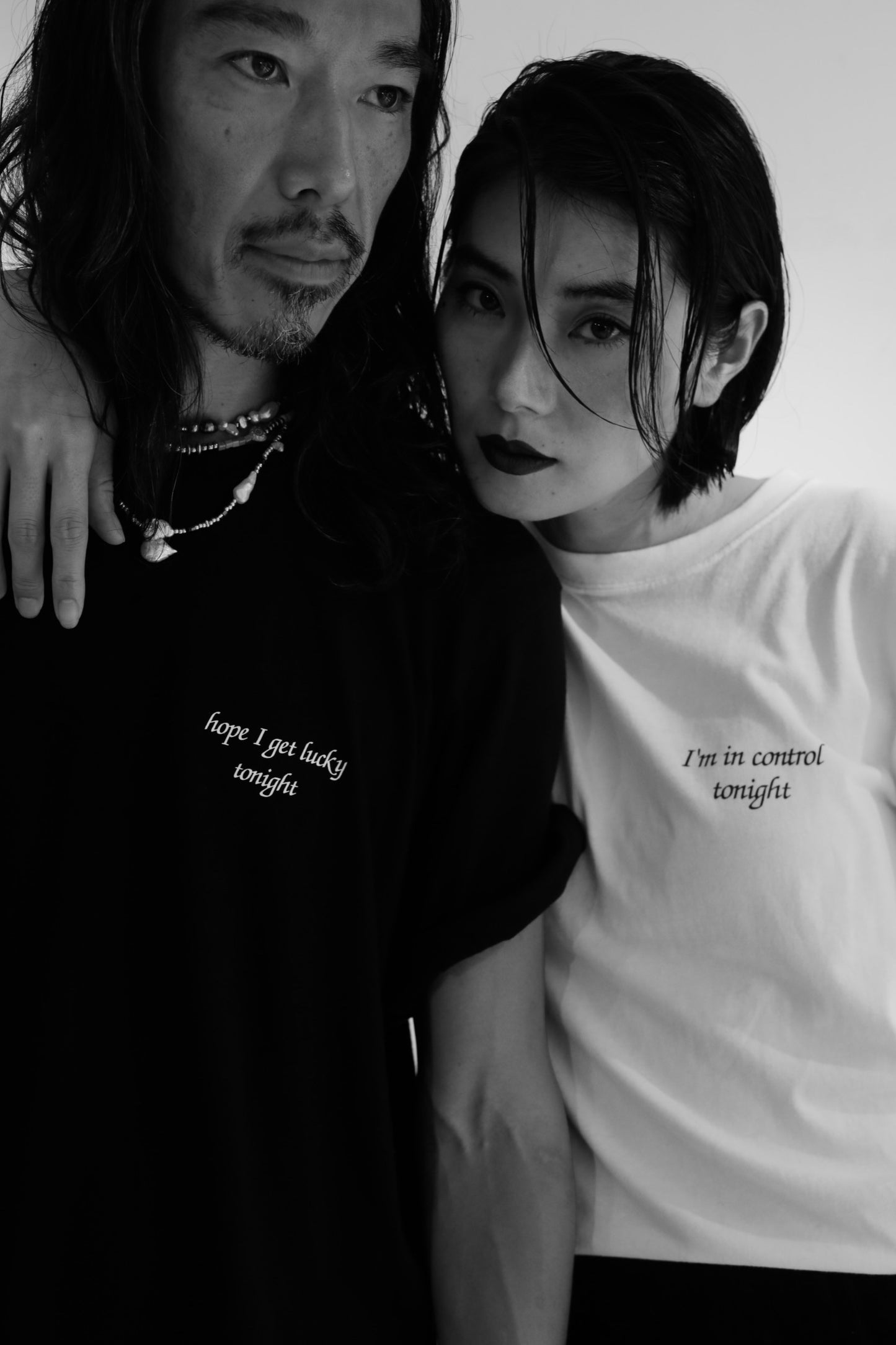 "hope I get lucky tonight" T-SHIRT XL size