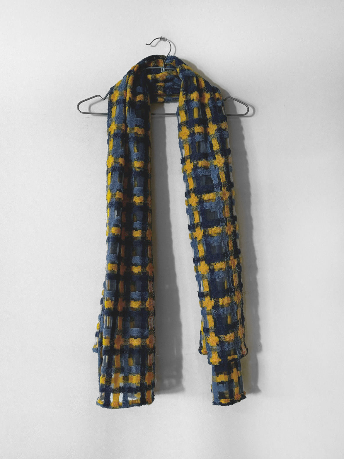 Color checkered scarf  - small