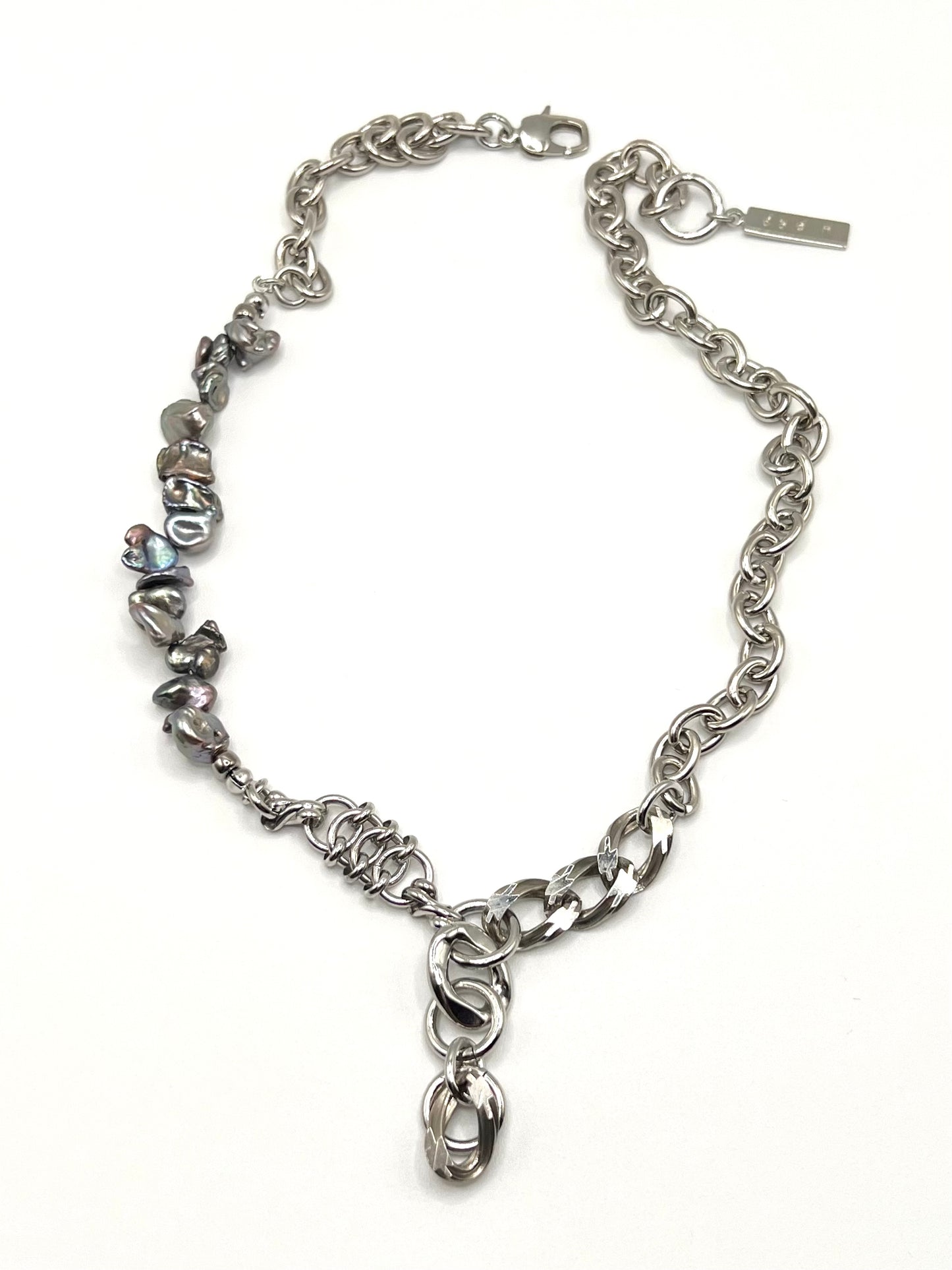 Chain combination necklace - E