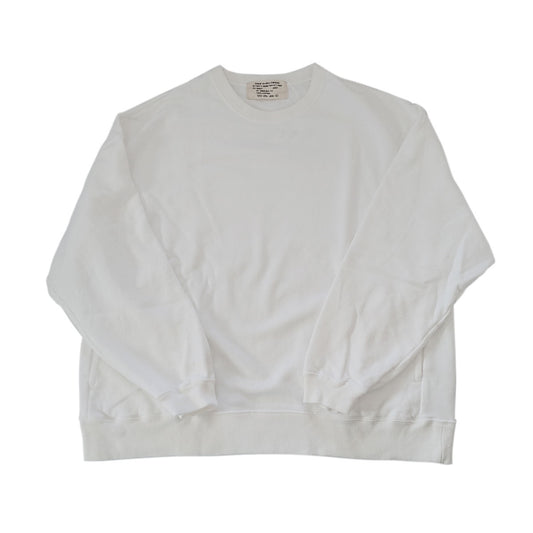 VINTAGE FRENCH TERRY RELAX CREW L/S[ビンテージフレンチテリー リラックスクルー長袖]WHT