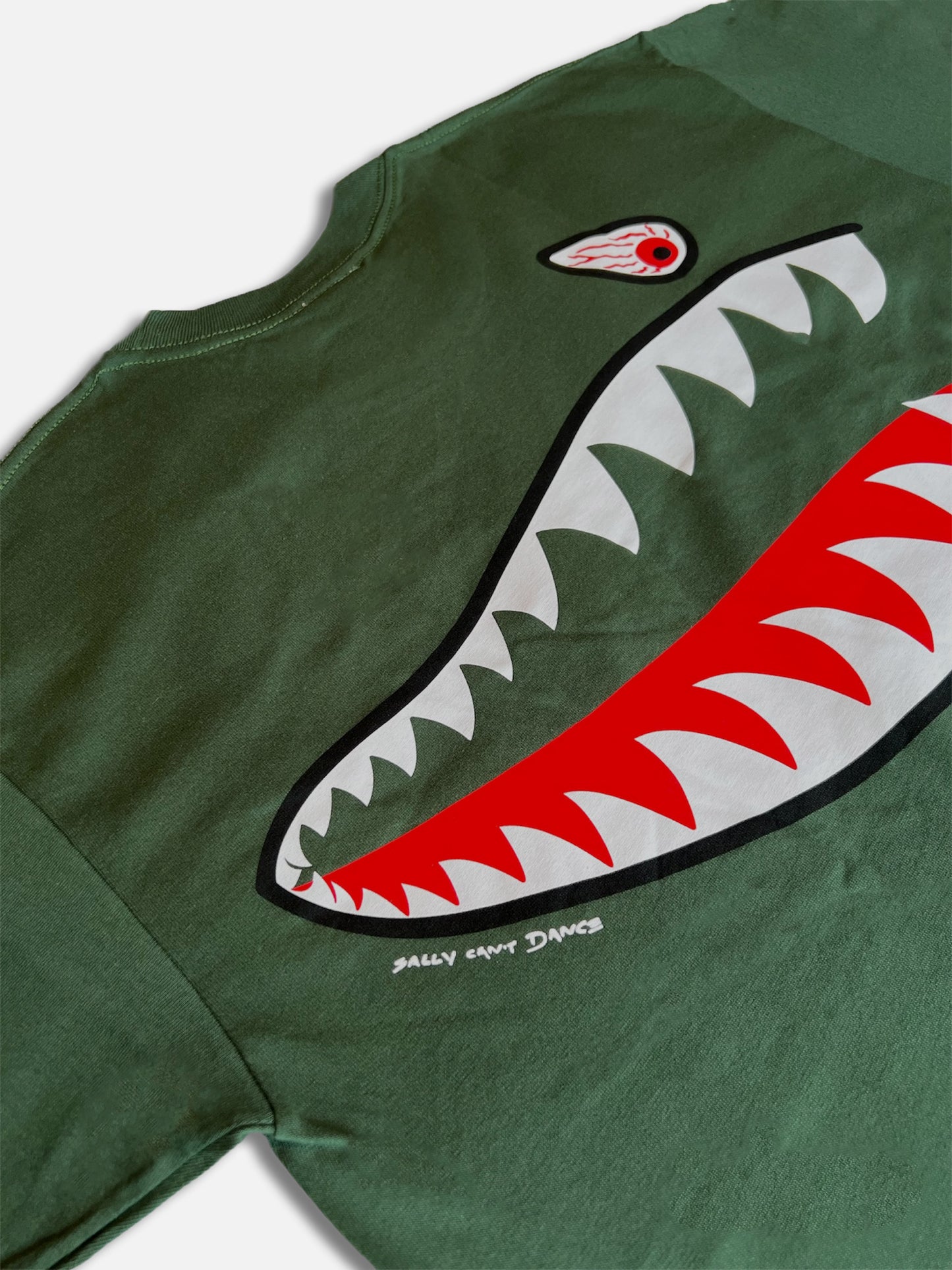 SALLY CAN'T DANCE S/S T-shirts Shark Forest Green