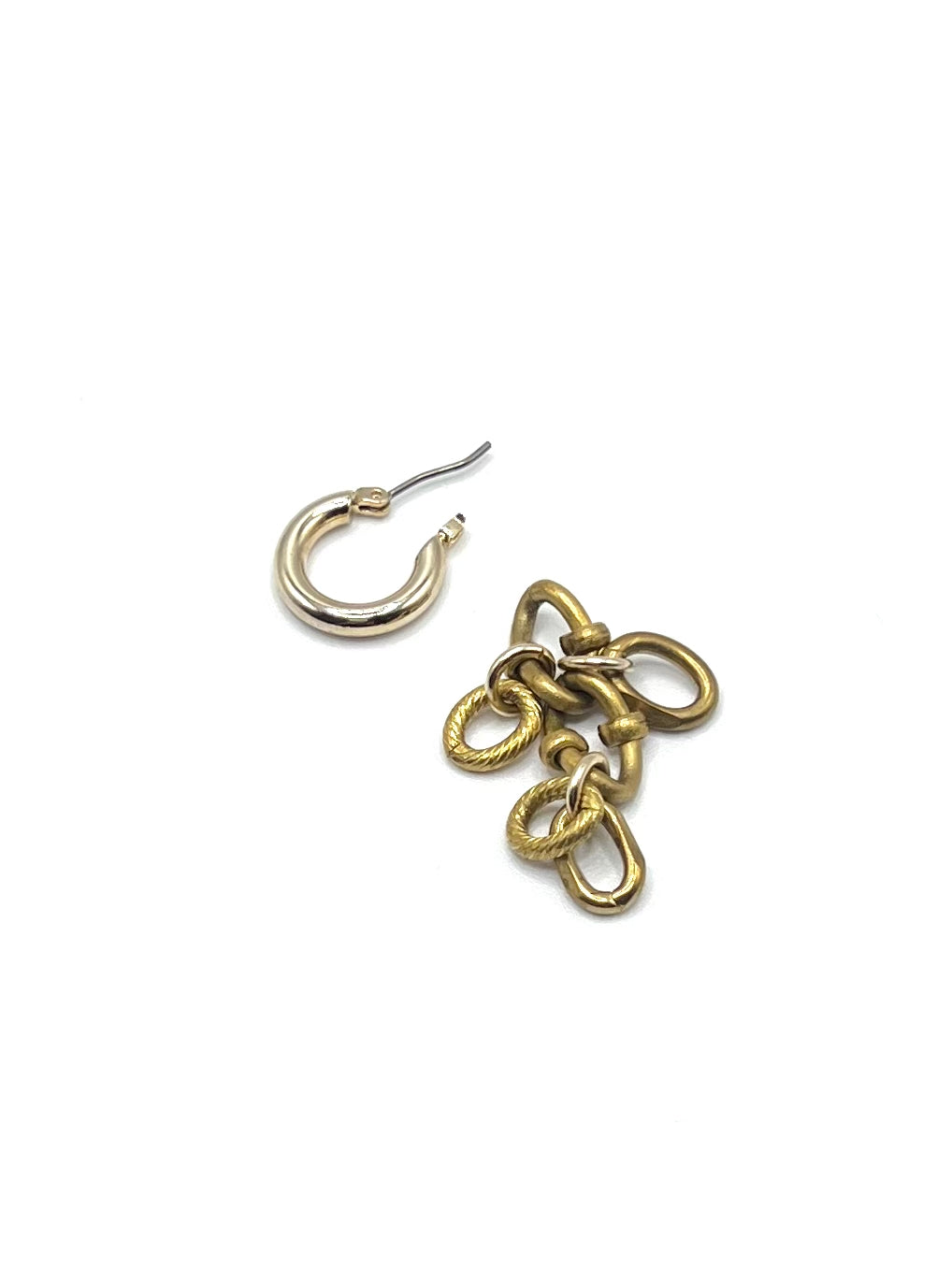 Chain combination pierce - Gold