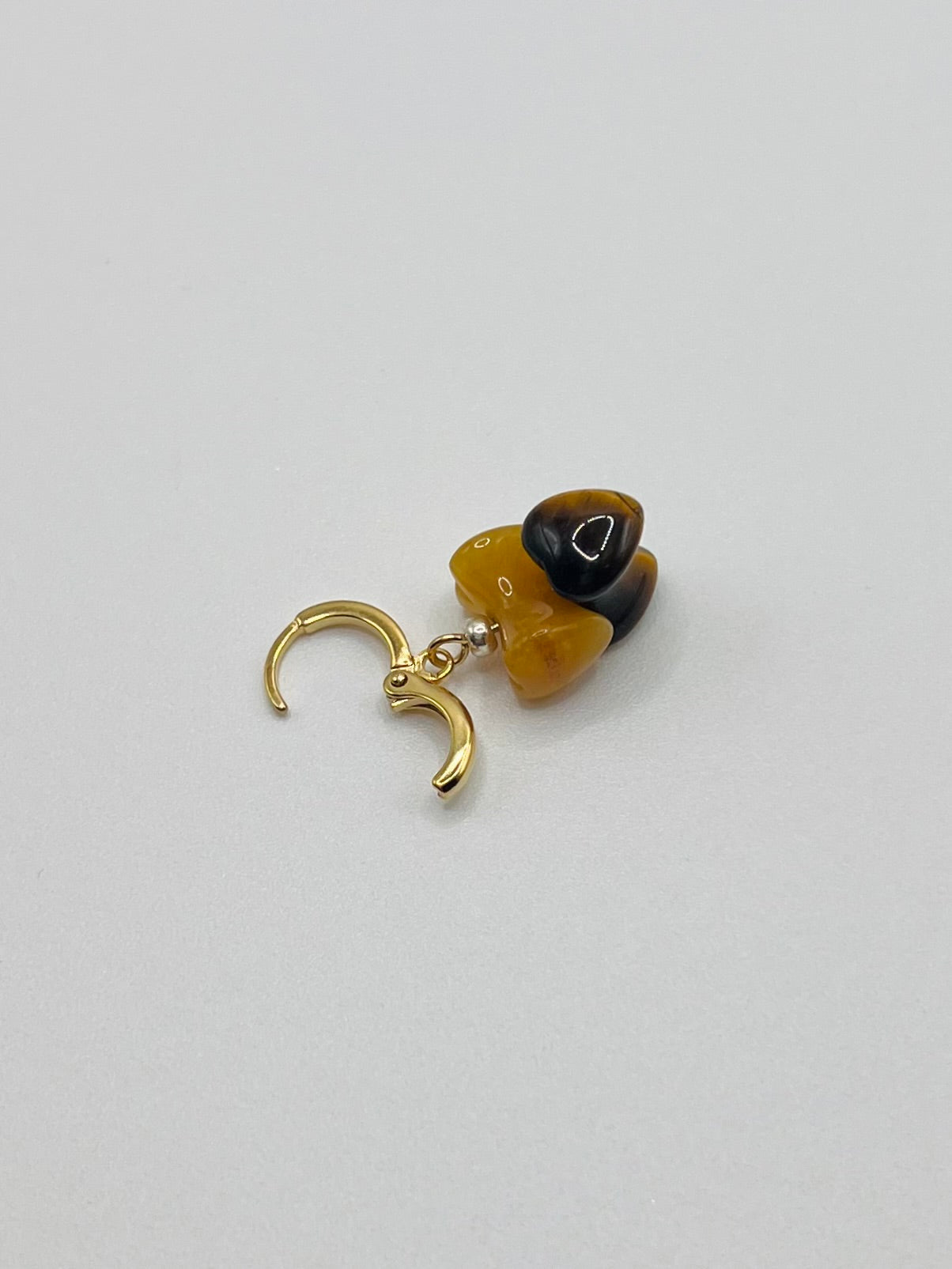 Heart stone pierce -   Gold