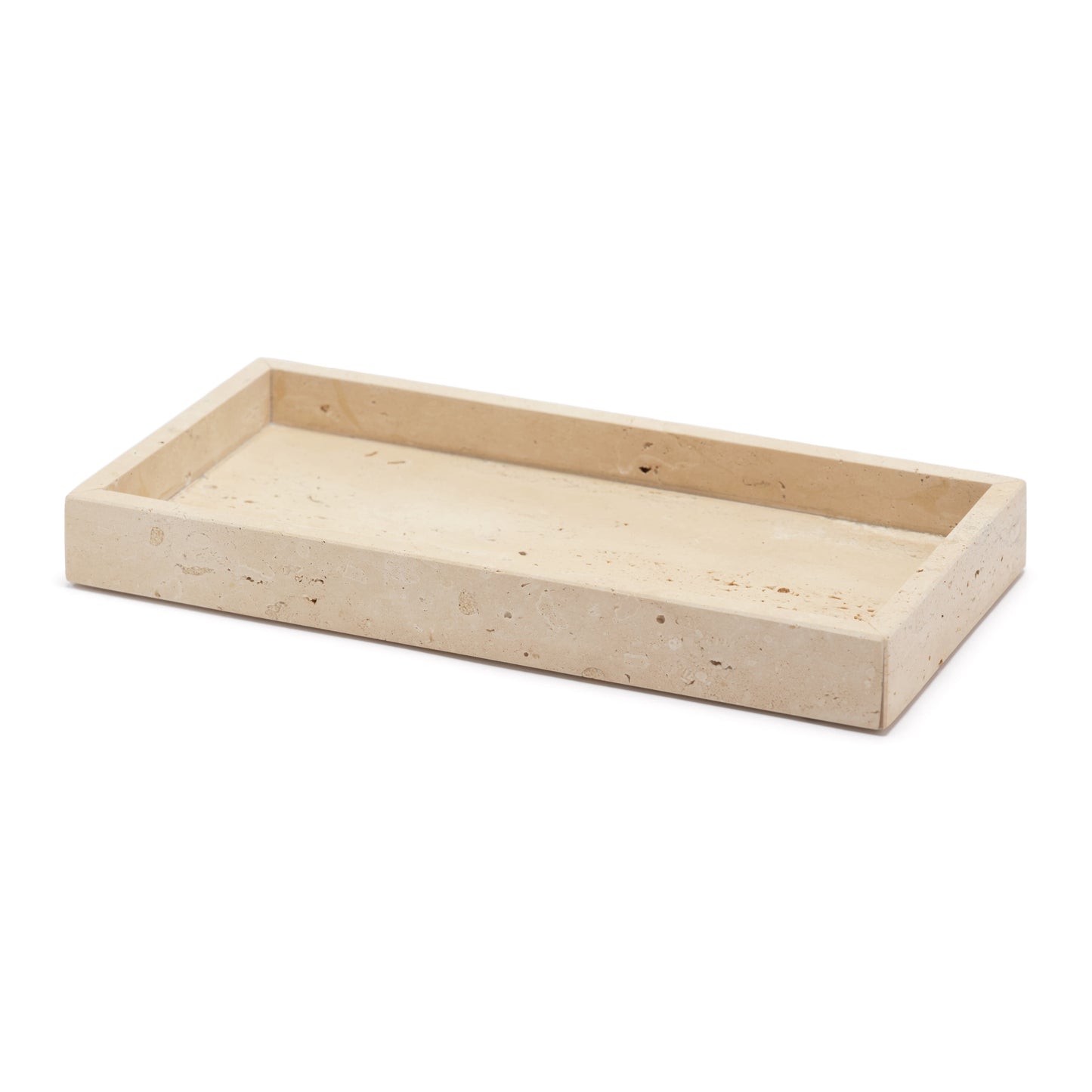 MARBLE TRAY - Roman Travertine × Midium