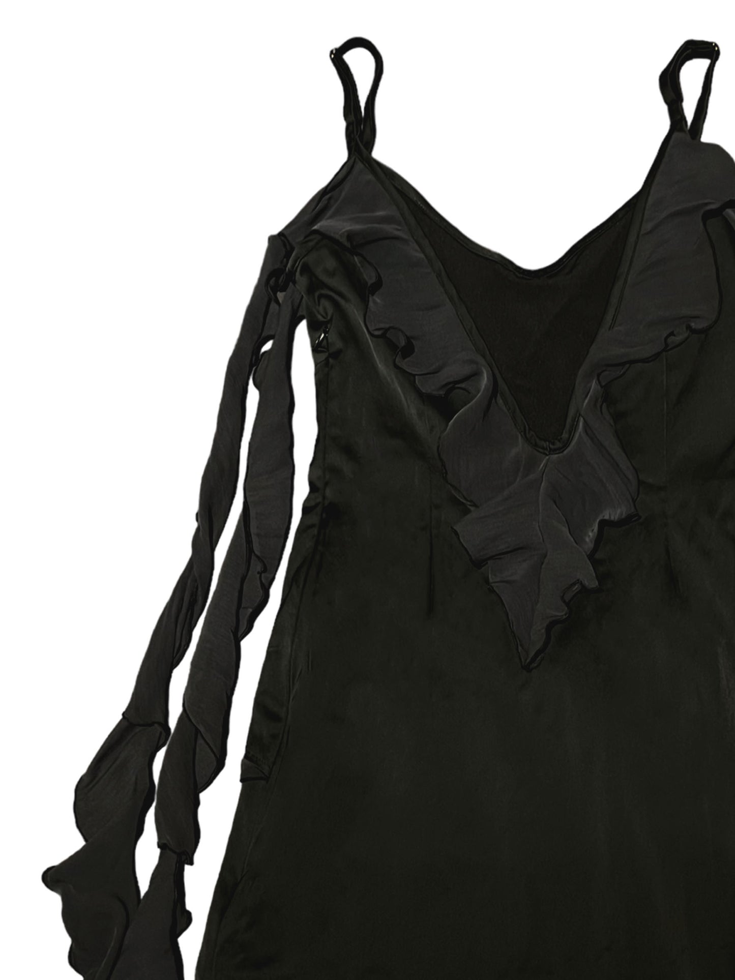 Layer dress frill - Black