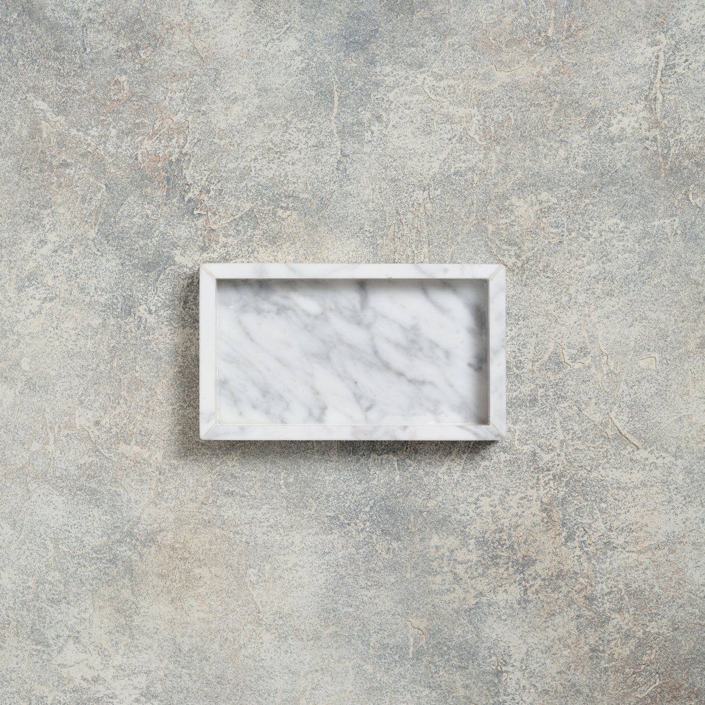 MARBLE TRAY - Bianco Carrara × Small