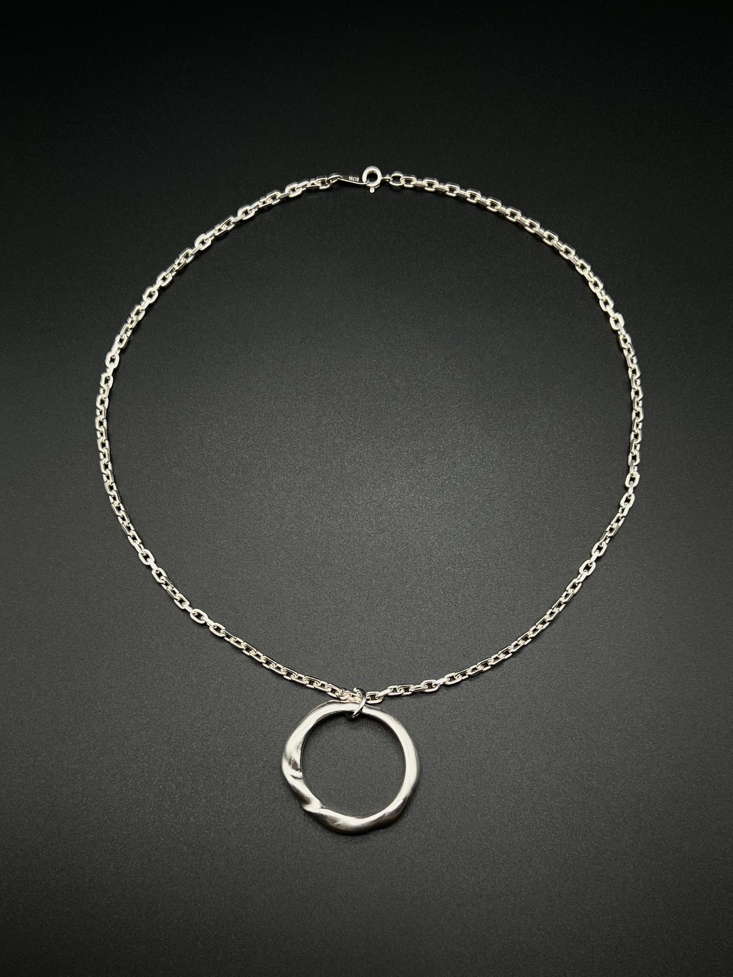 Glass holder twist - silver original