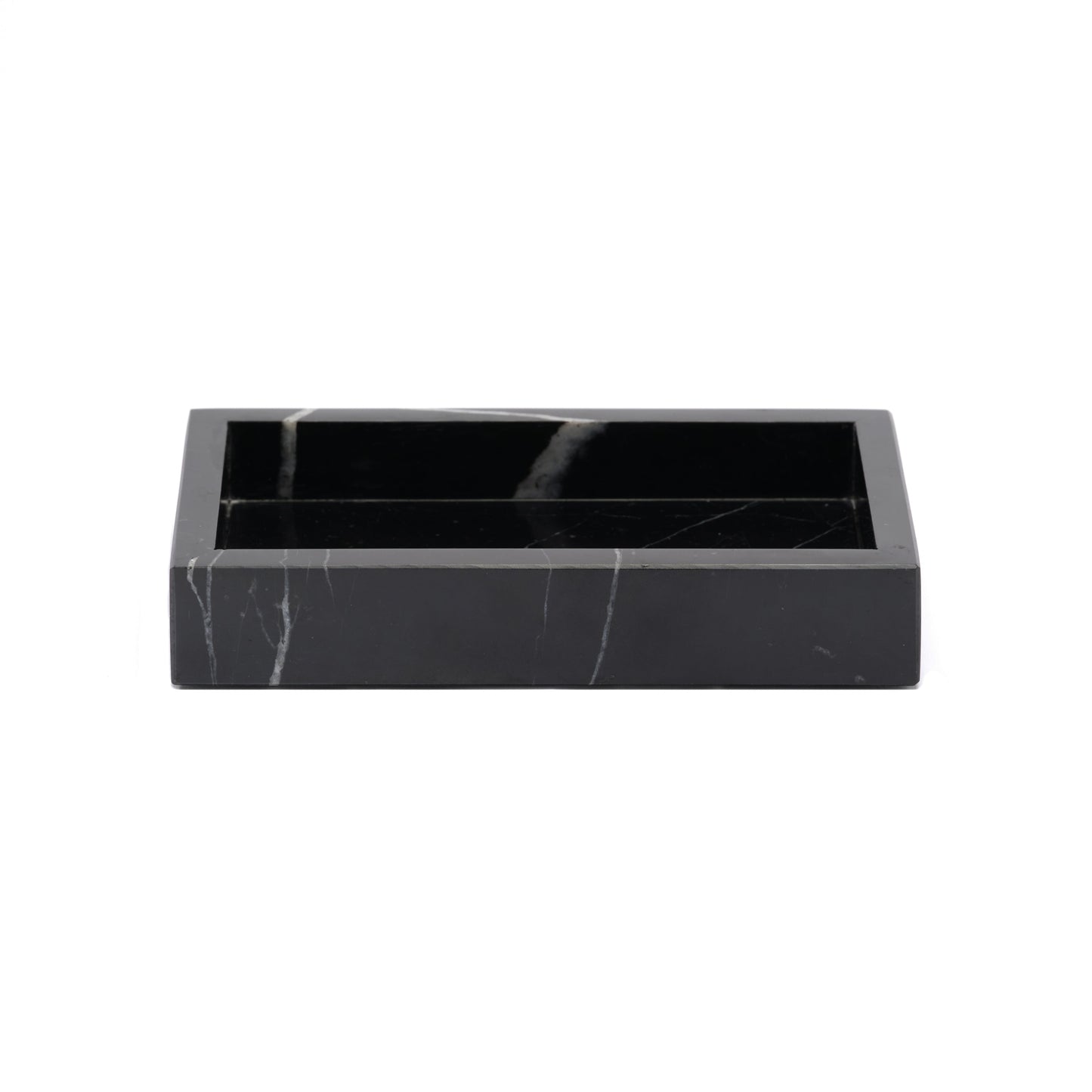 MARBLE TRAY - Nero marquina × Small