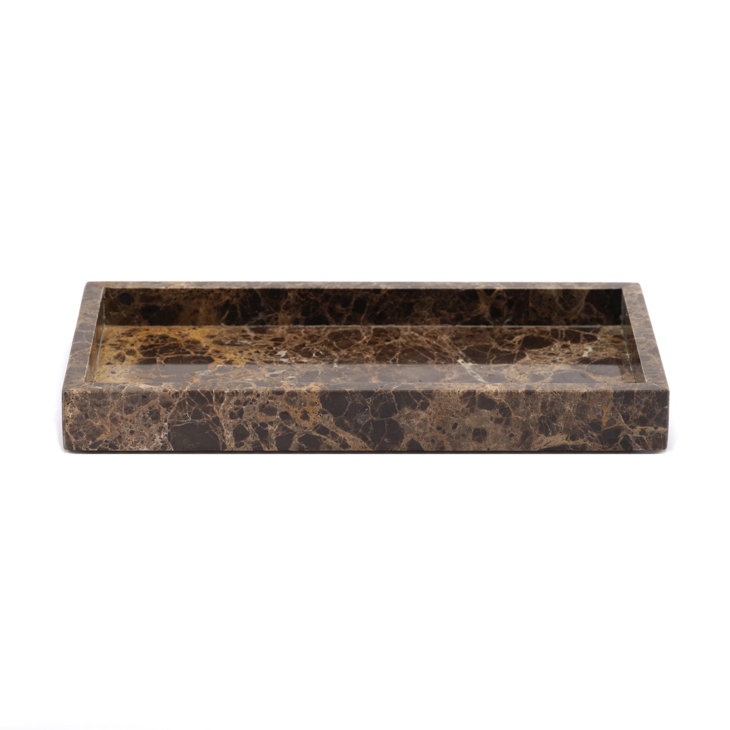 MARBLE TRAY - Emperador dark × Midium