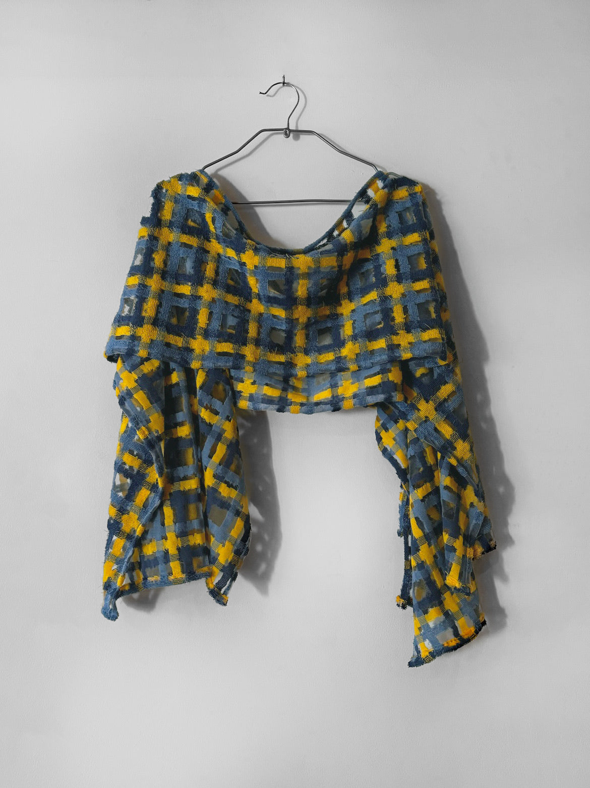 Color checkered scarf  - small