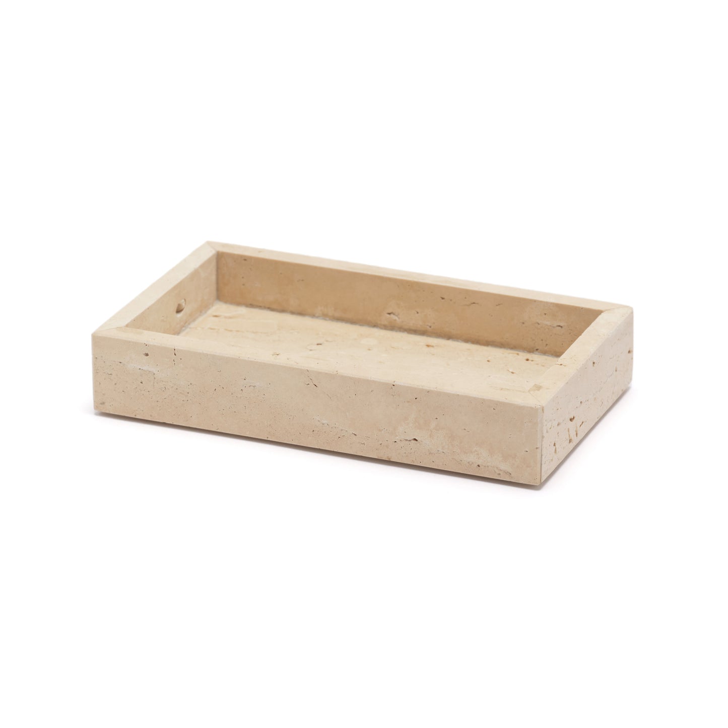 MARBLE TRAY - Roman Travertine × Small