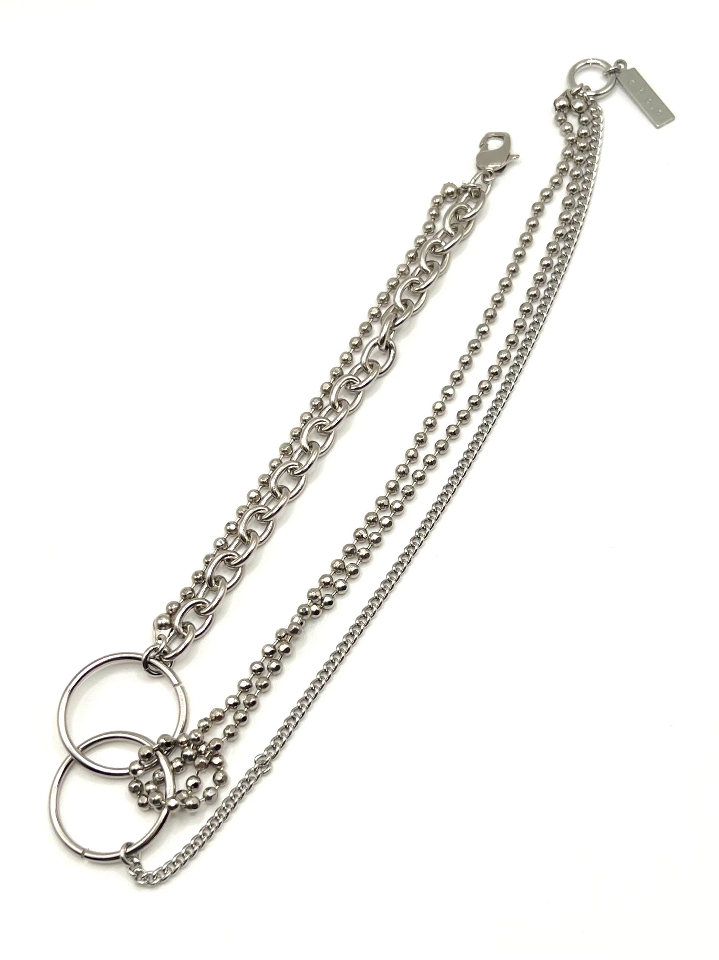 Chain combination necklace - C