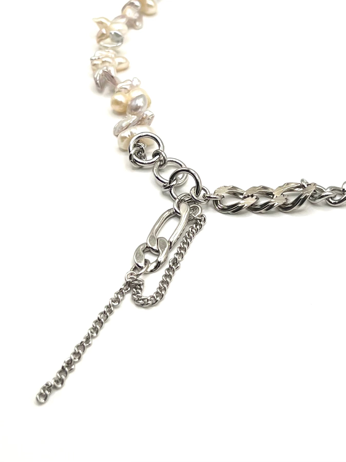 Chain combination necklace - D