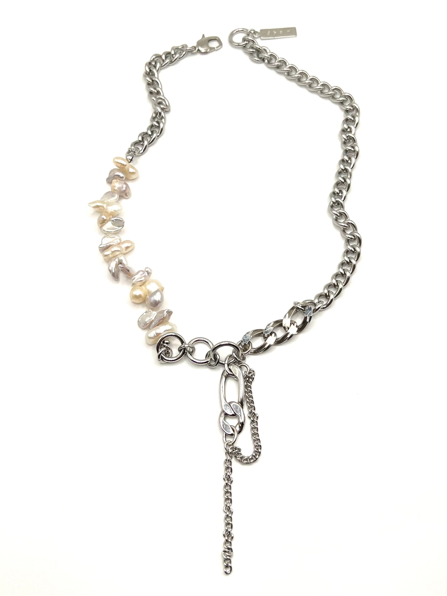 Chain combination necklace - D