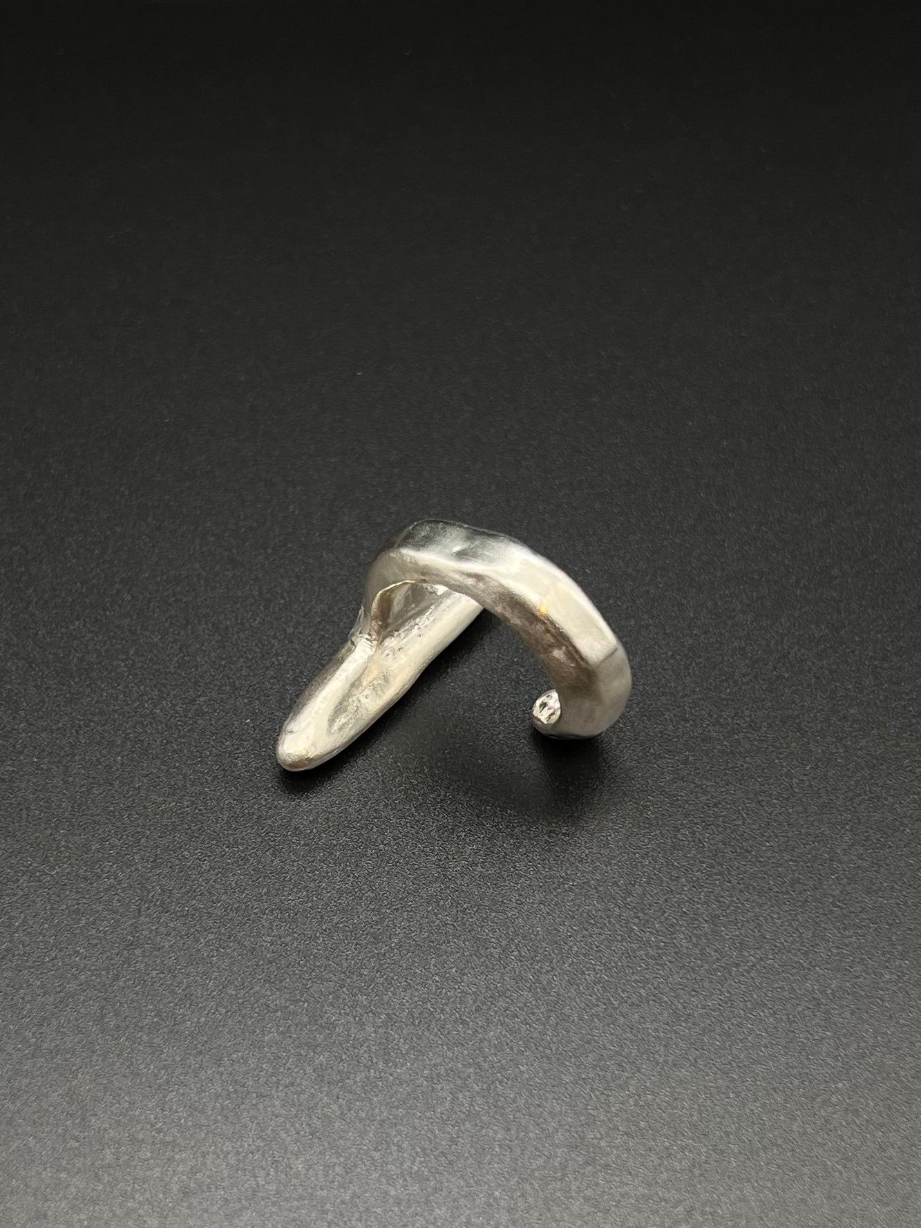 Silver original  pointed ring