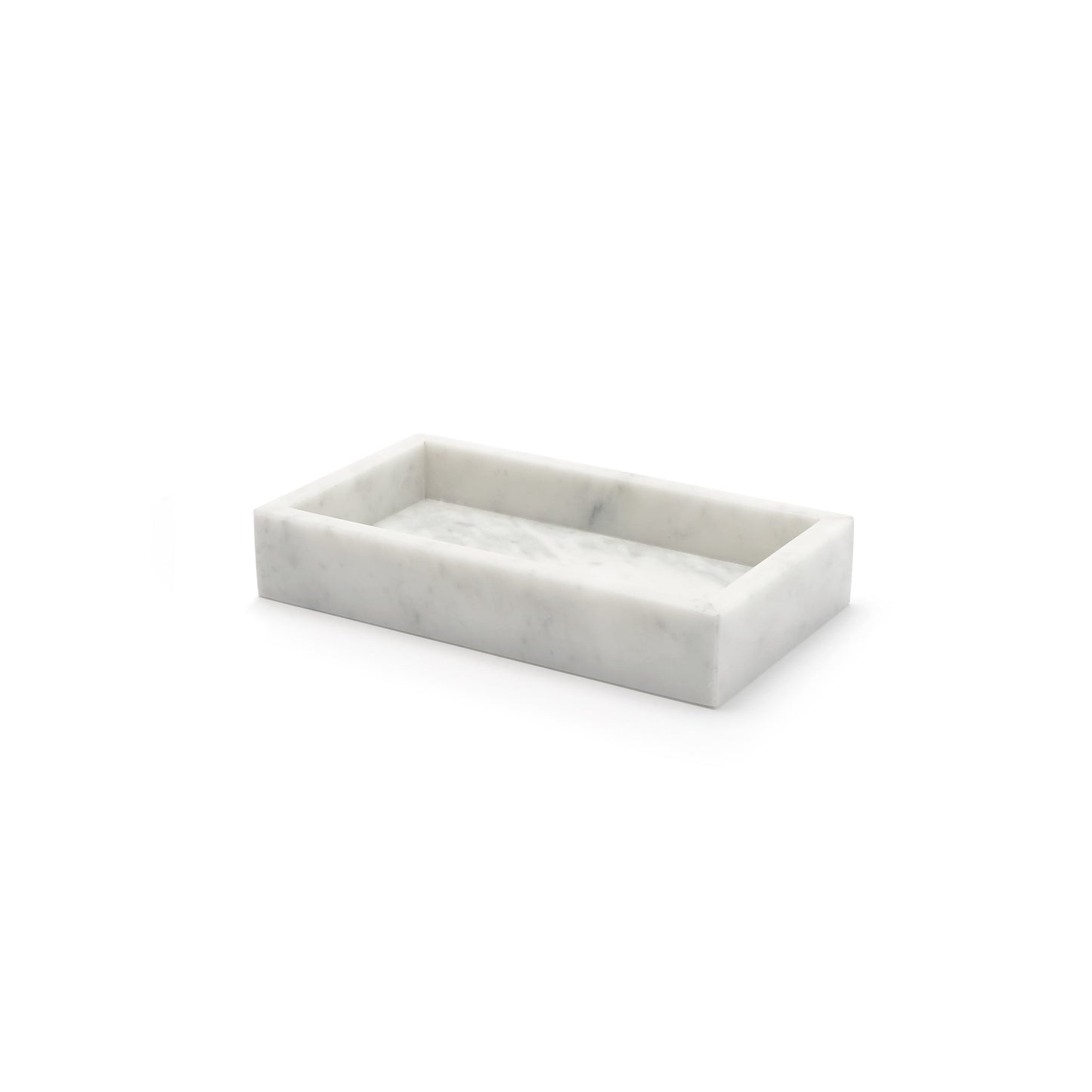 MARBLE TRAY - White × Small