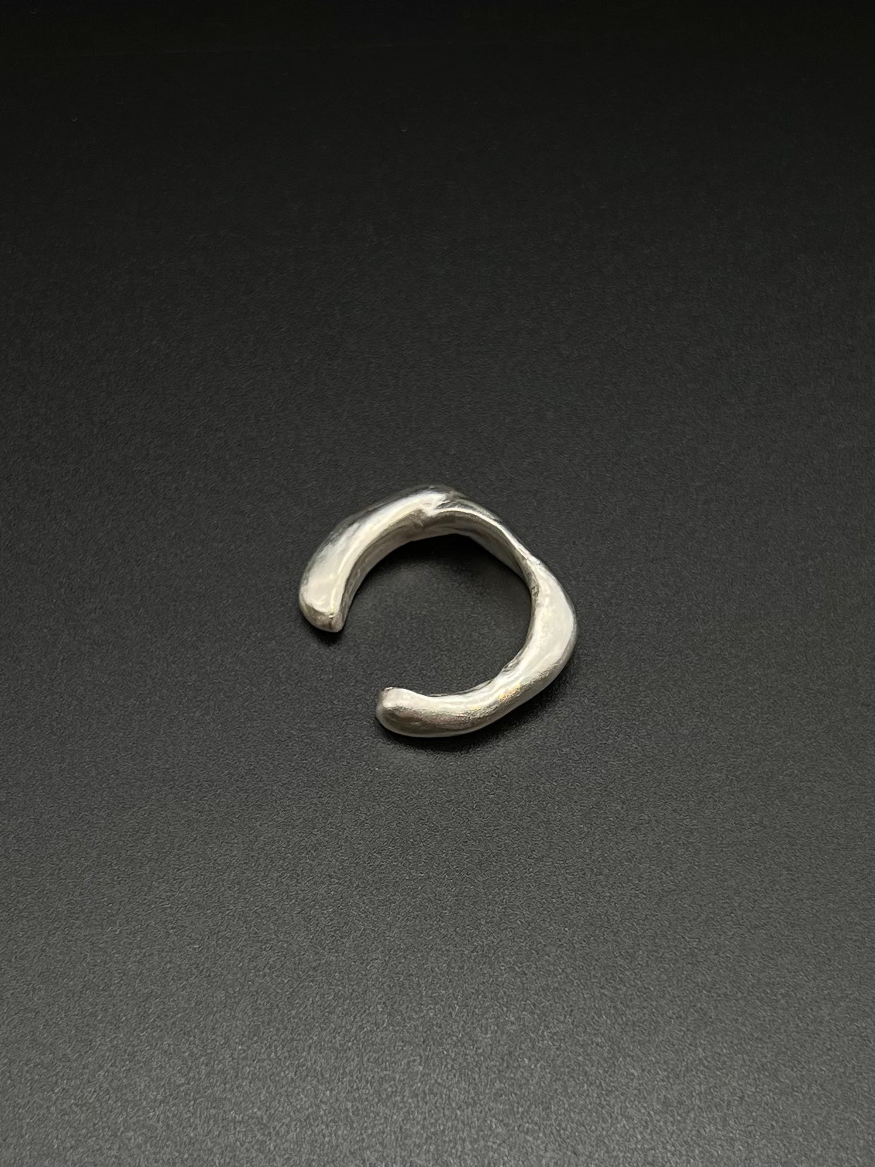 Silver original  twist ring - B