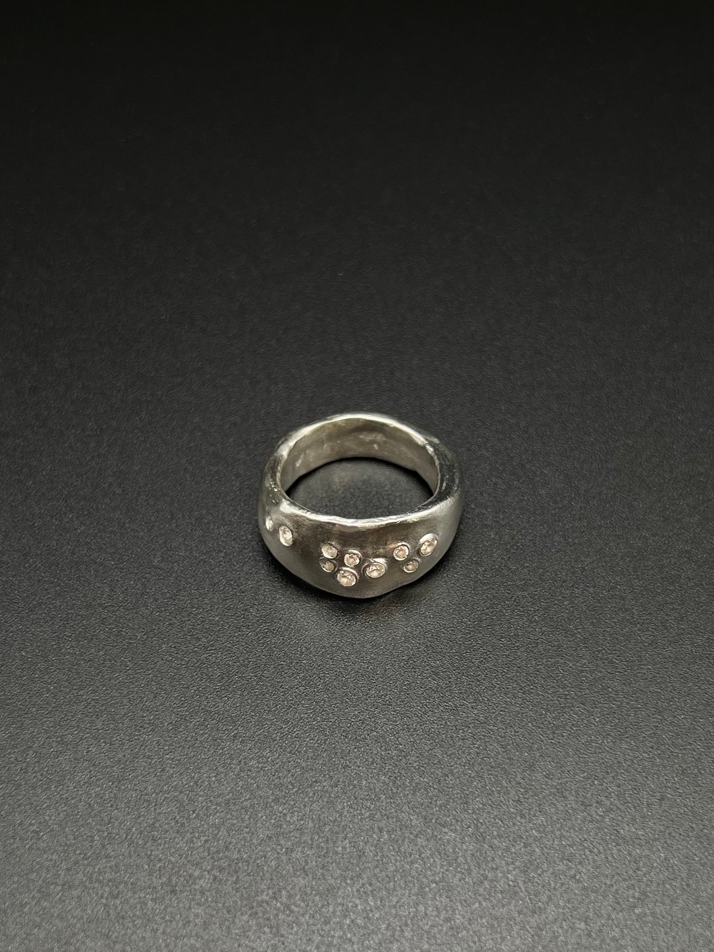 Silver original  shining ring