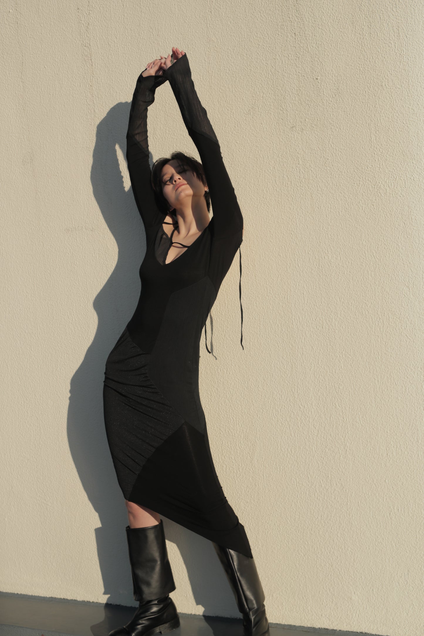 Layer dress - Black