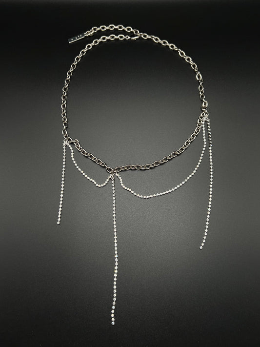 1111Shining necklace - Silver