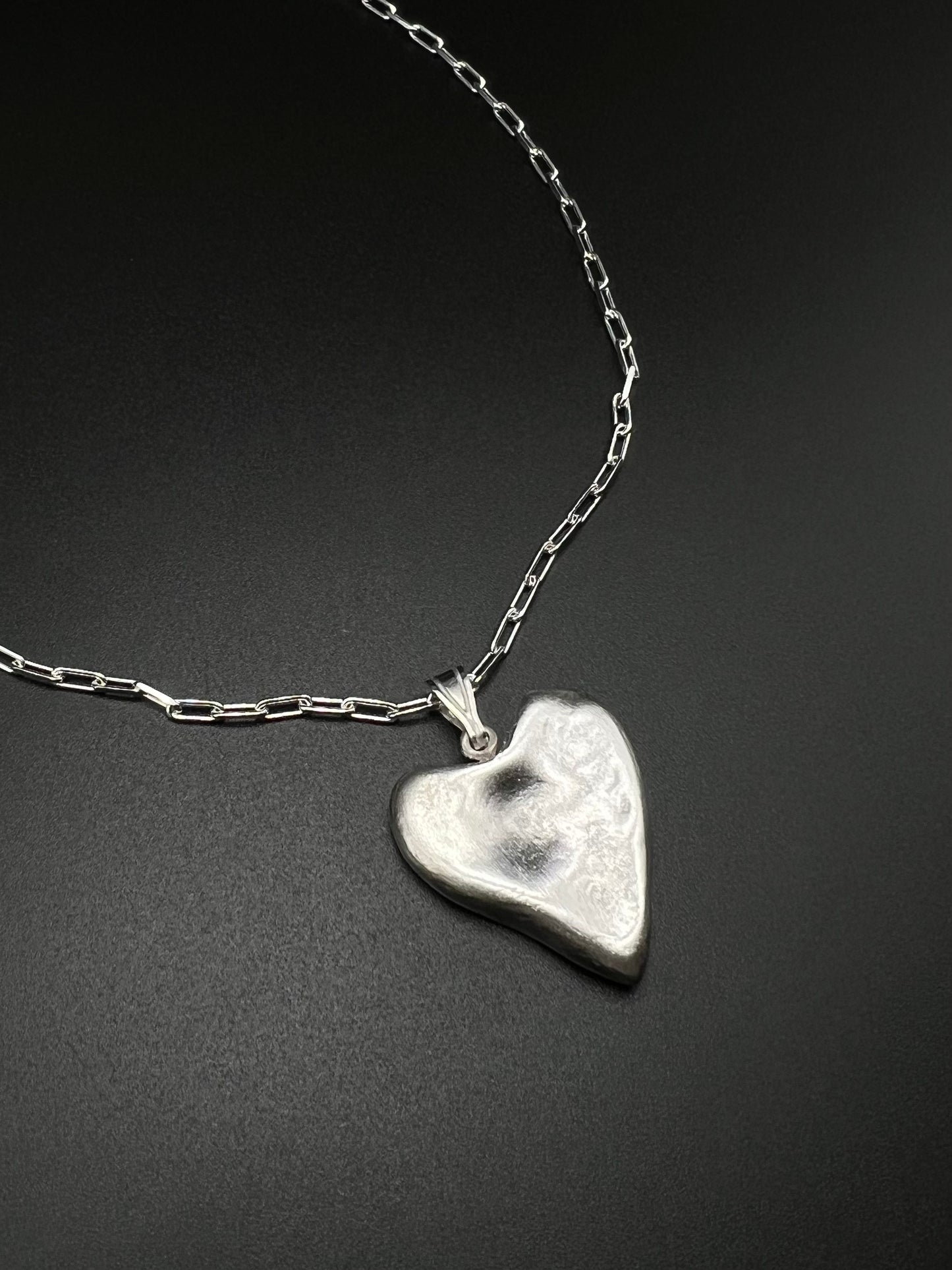 Heart necklace S -silver original