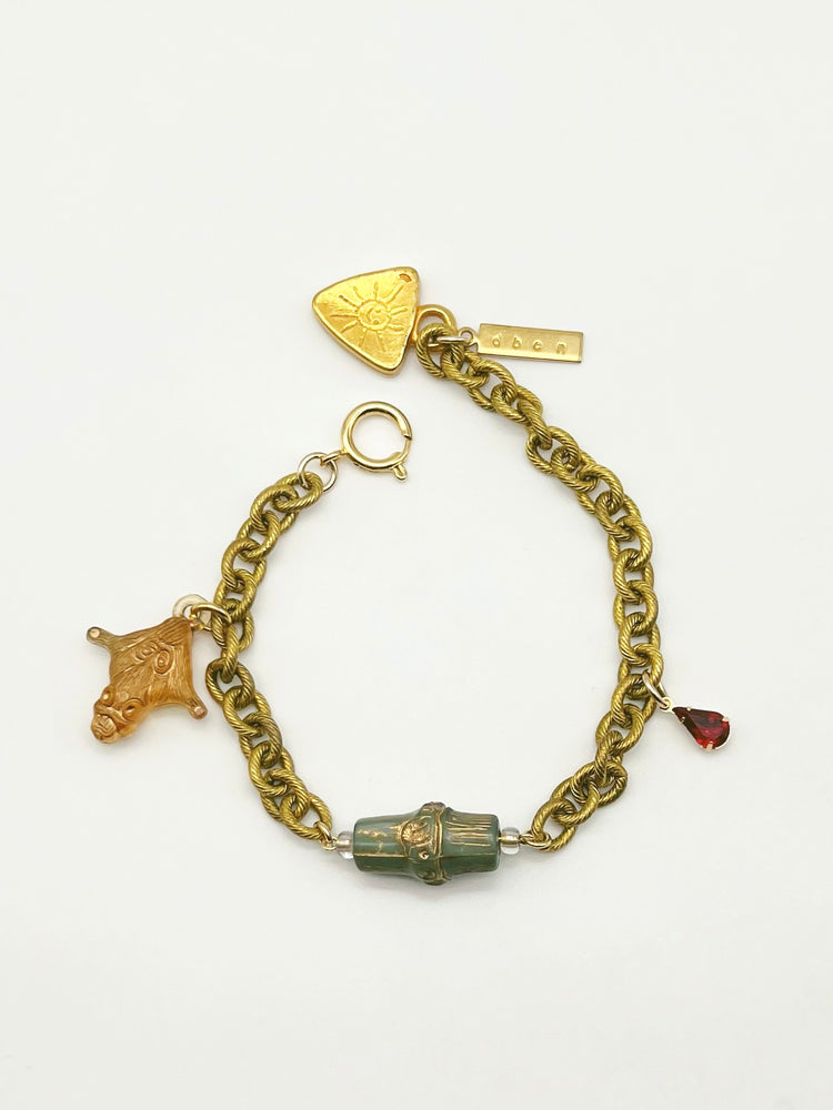 Charm bracelet - gold