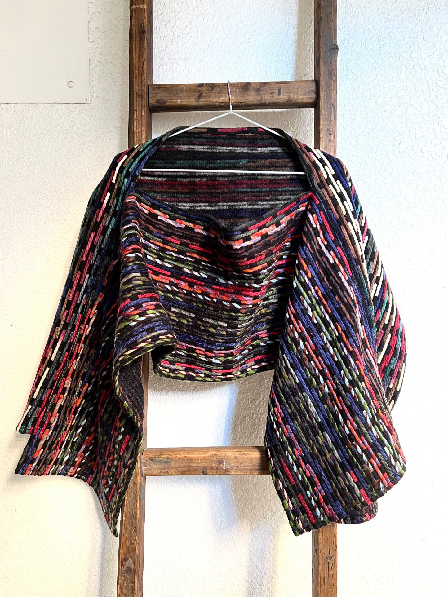 Multi stripe scarf - small