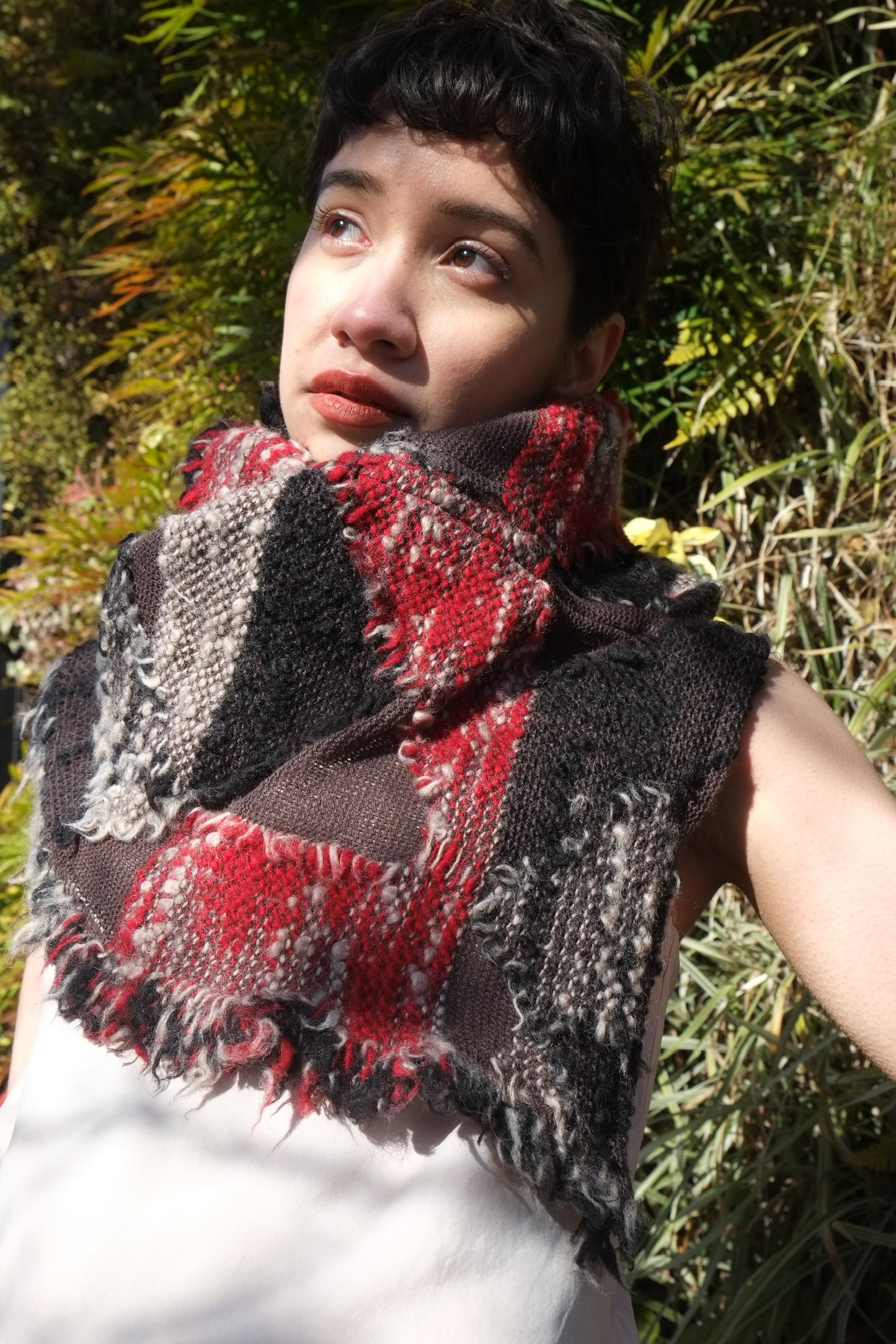 11 patchwork scarf - small
