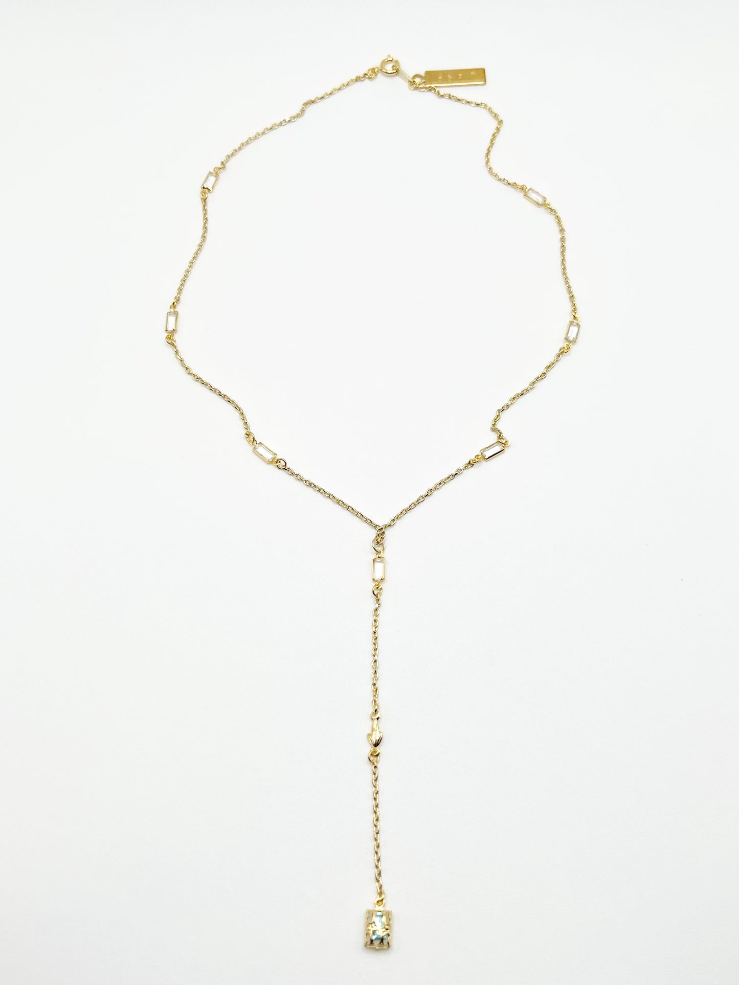NW basket motif necklace - Gold