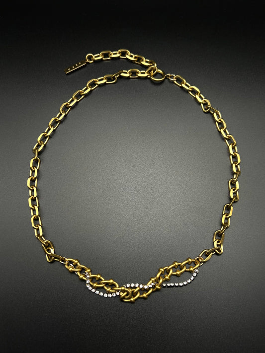 1111Chain bijou necklace - Gold