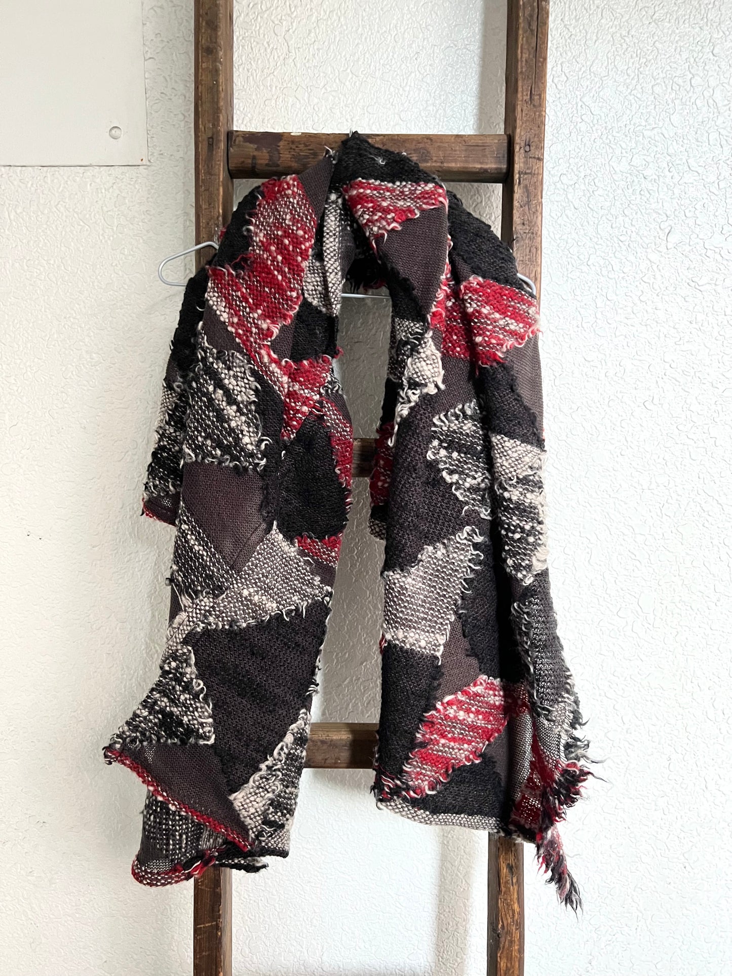 11 patchwork scarf - large