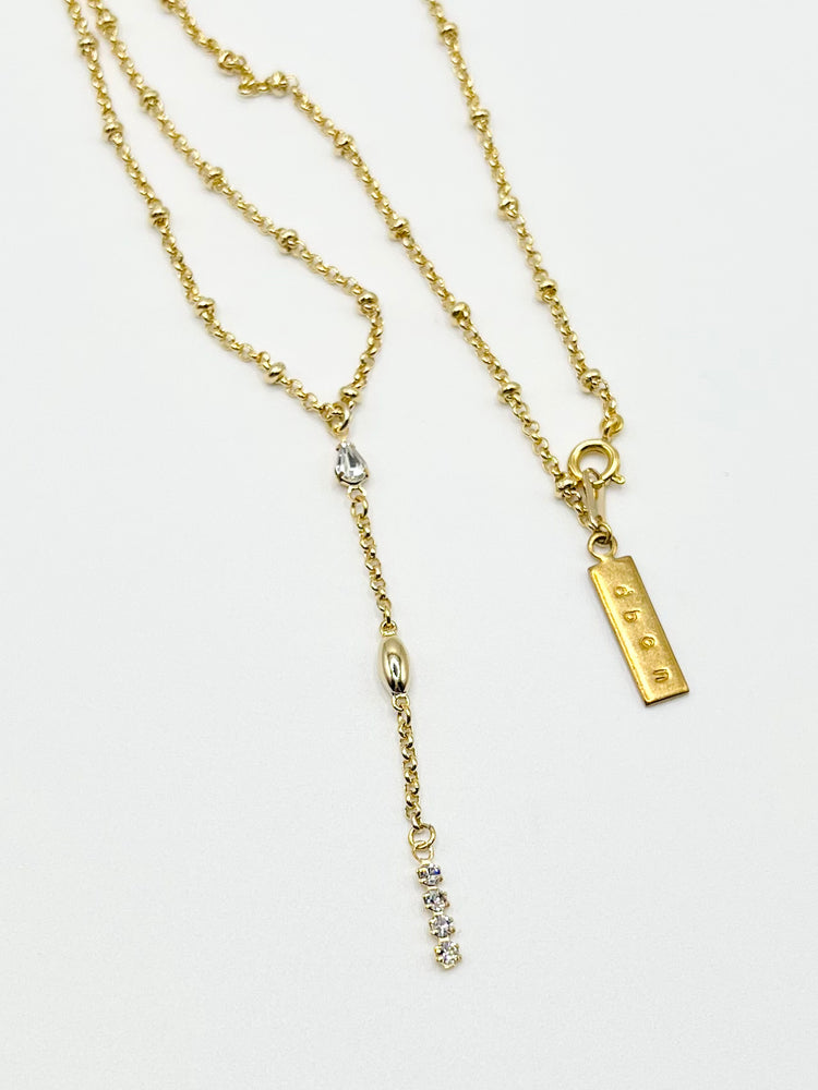 NW bijou motif necklace - Gold