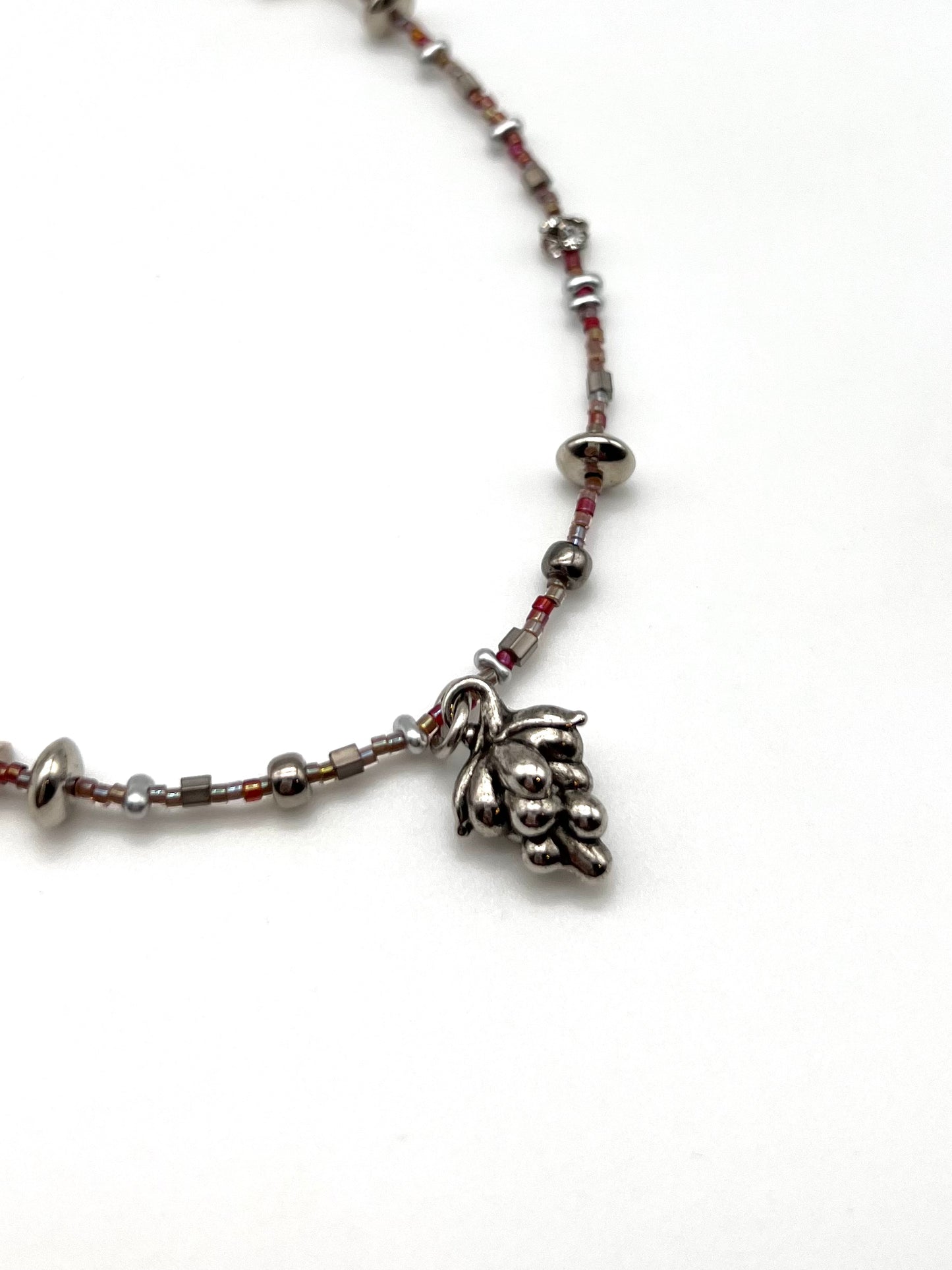 Fruits charm beads necklace