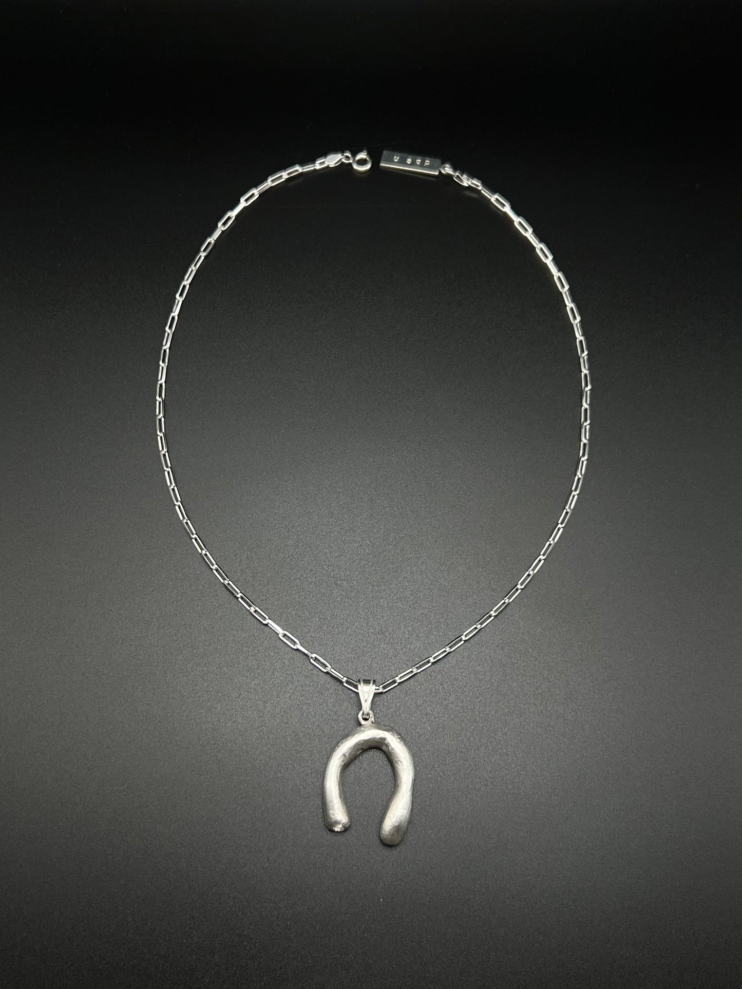 YOU motif necklace -silver original