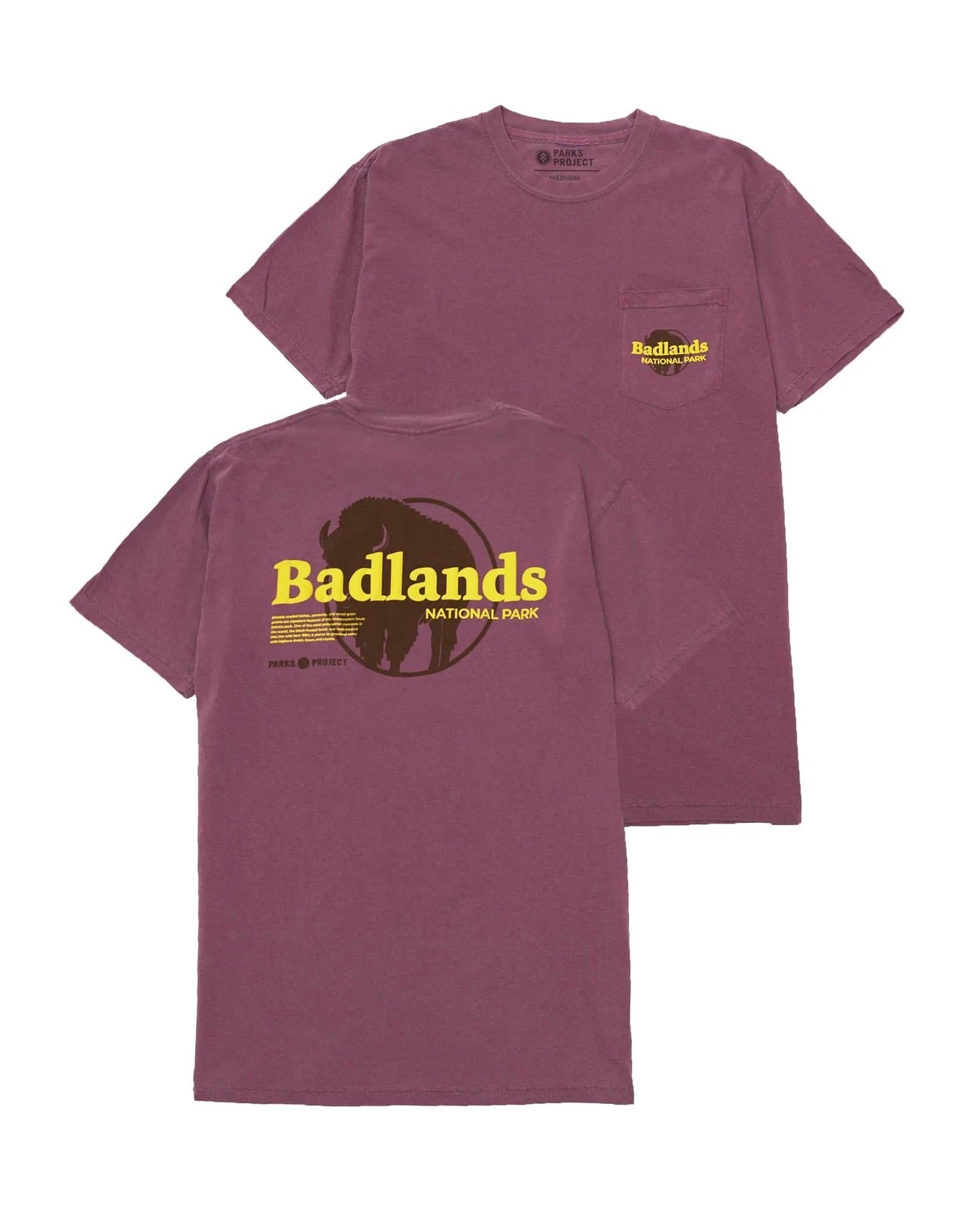 PARKS PROJECT Badlands Puff Print Pocket Tee