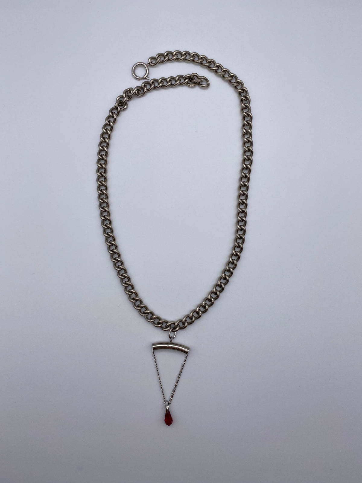 Triangle chain necklace – dolphin bear creatives nippon