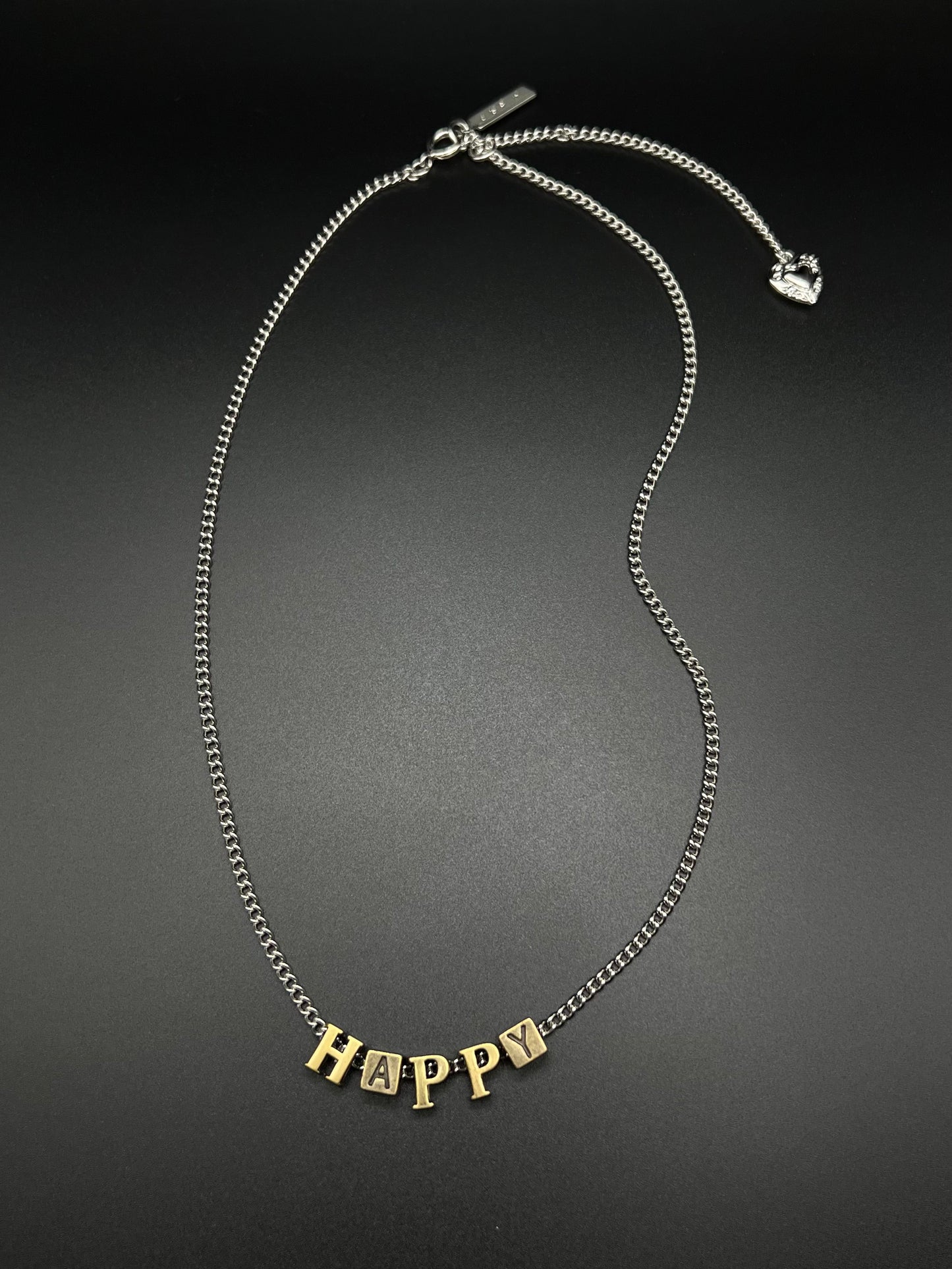 1212 "HAPPY"necklace