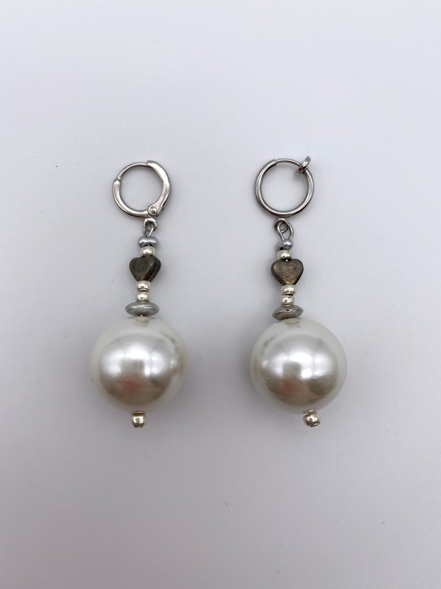 Pearl pierce - Silver