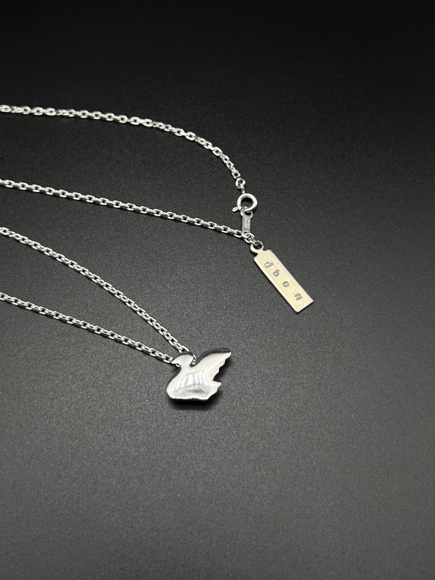 Swan necklace -silver925