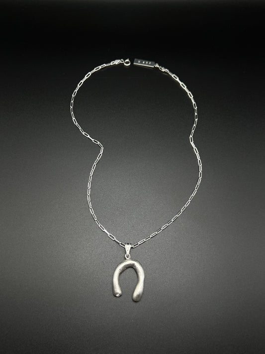 YOU motif necklace -silver original
