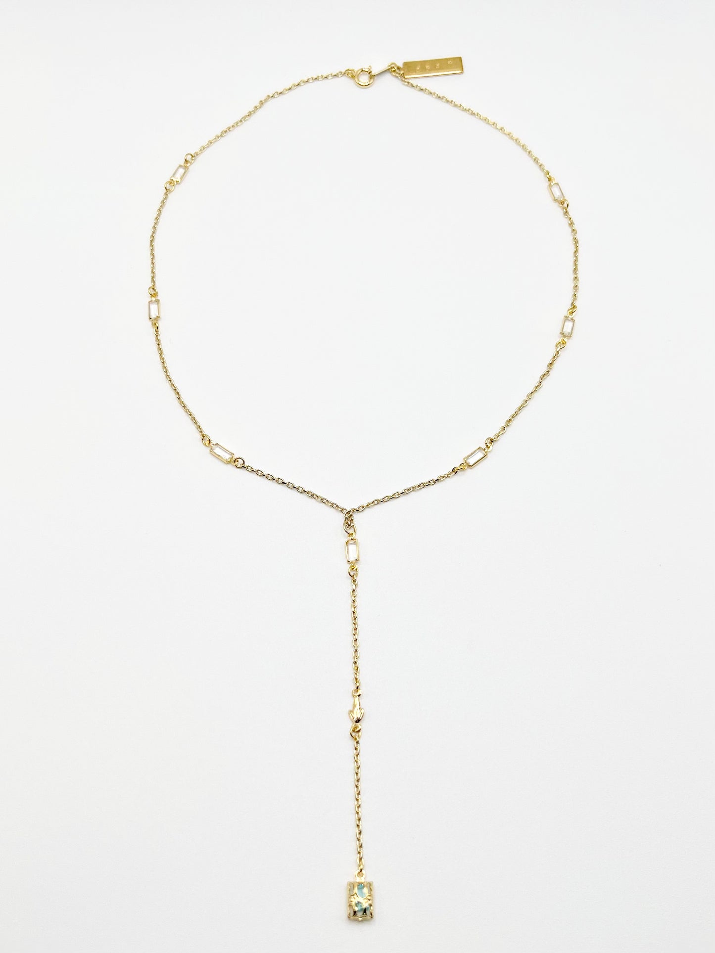 NW basket motif necklace - Gold